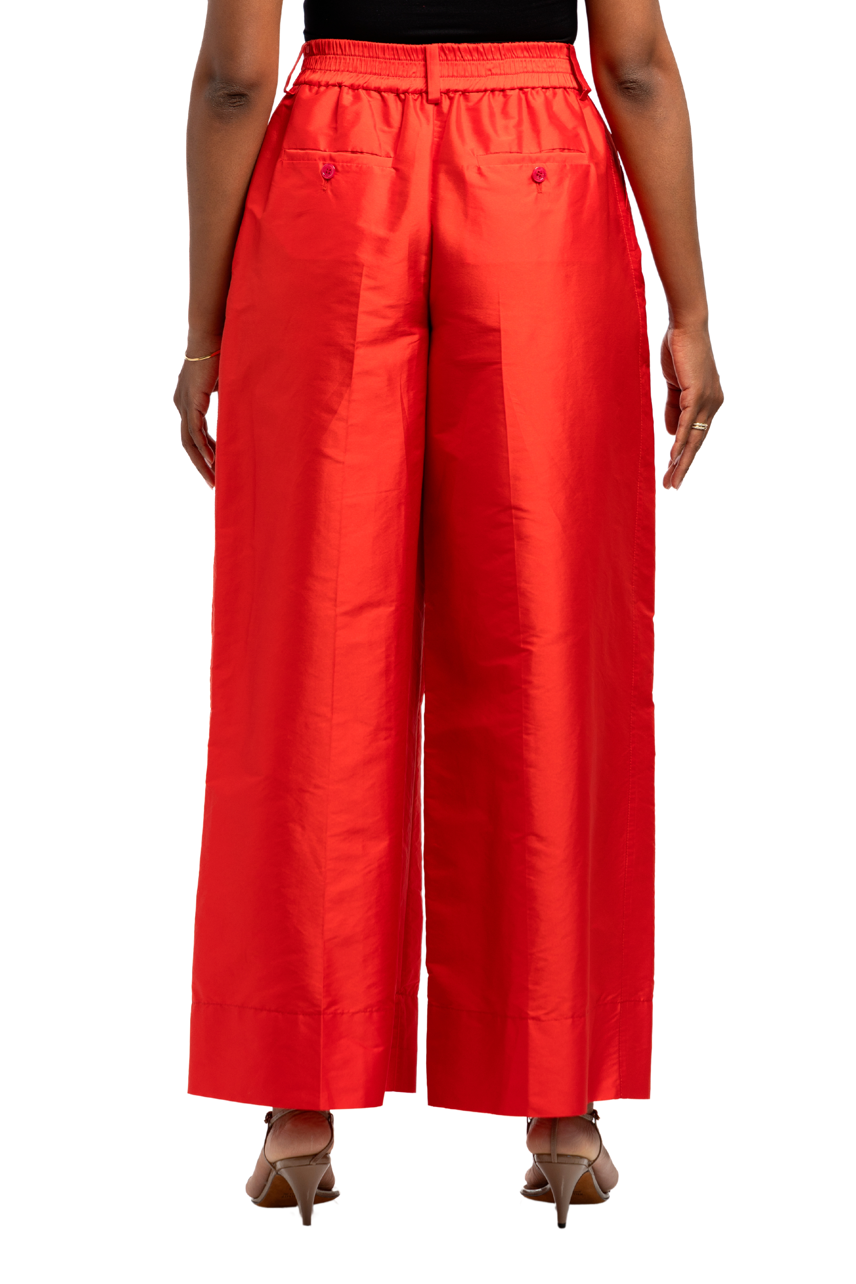 CHRISTOPHER JOHN ROGERS Silk Jumbo Pants