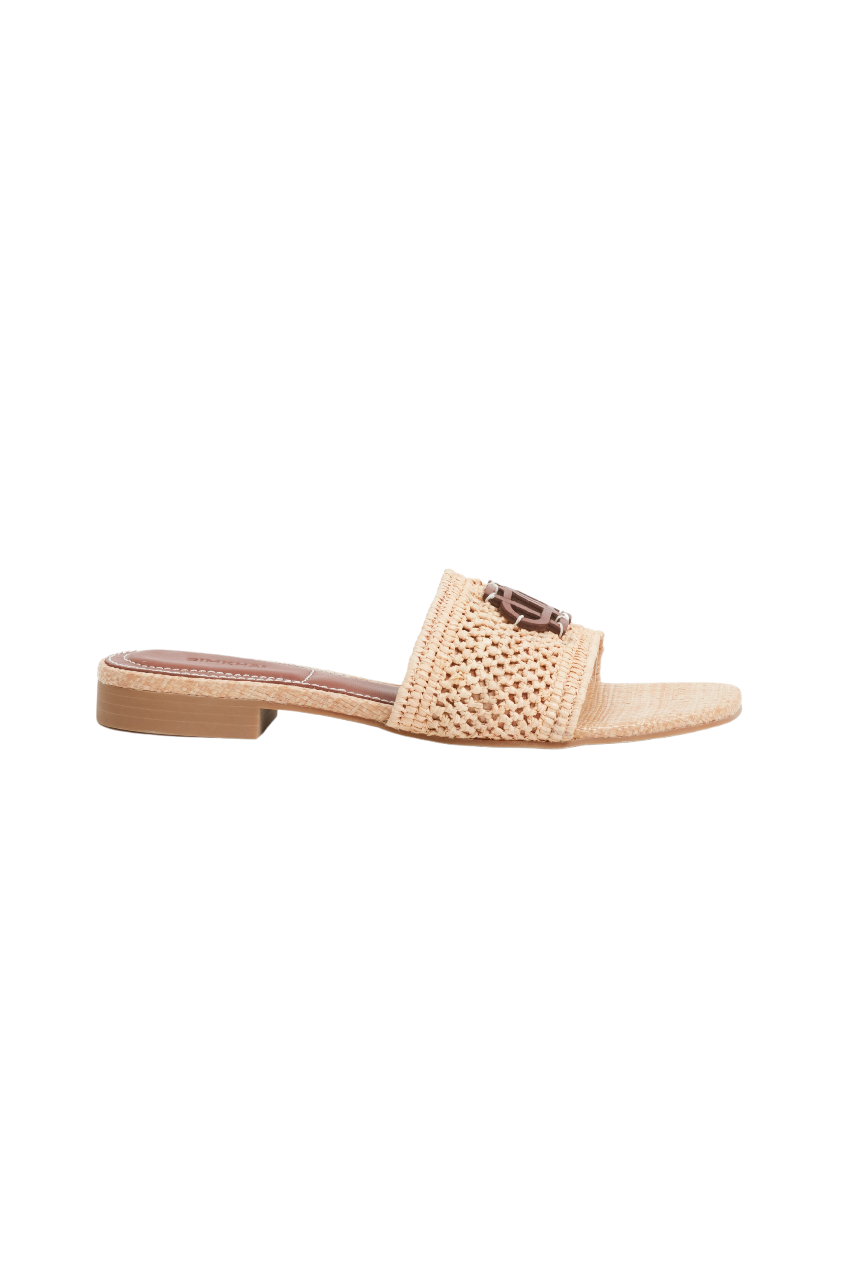 Delphi Raffia Flat Sandal