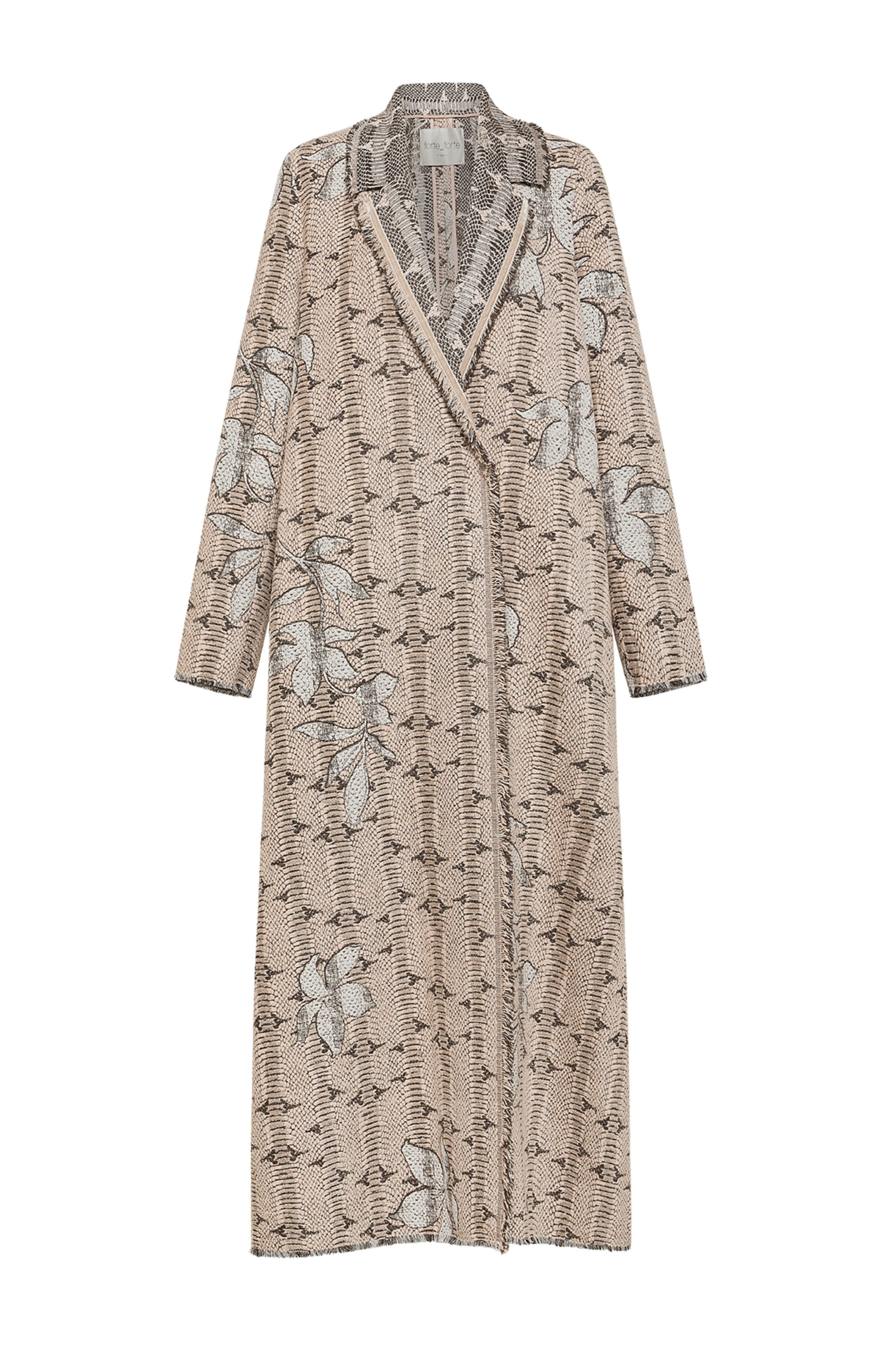 Dune Lily Jacquard Coat