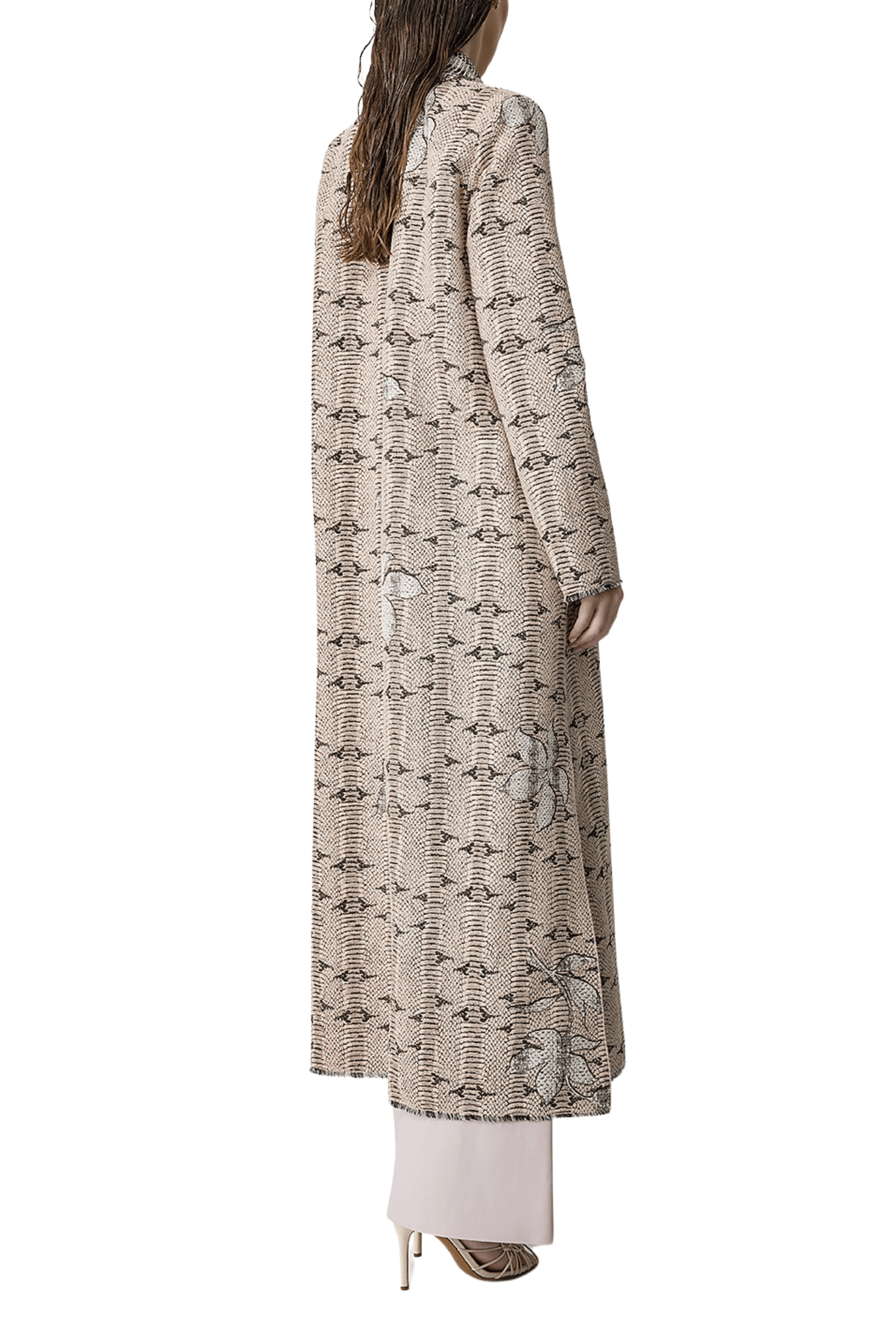 Dune Lily Jacquard Coat