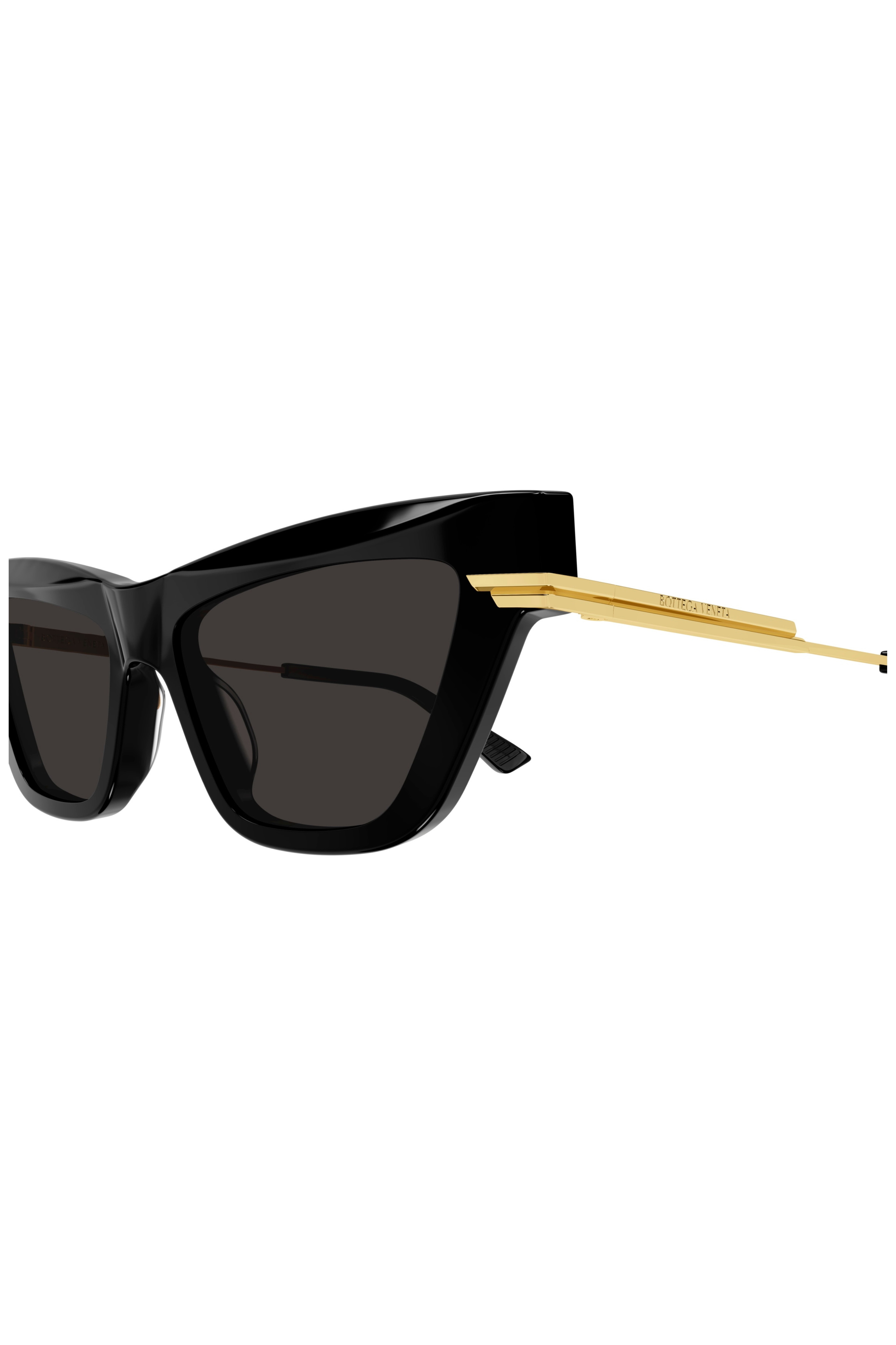 BOTTEGA VENETA Minimalist Squared Cat Eye Sunglasses