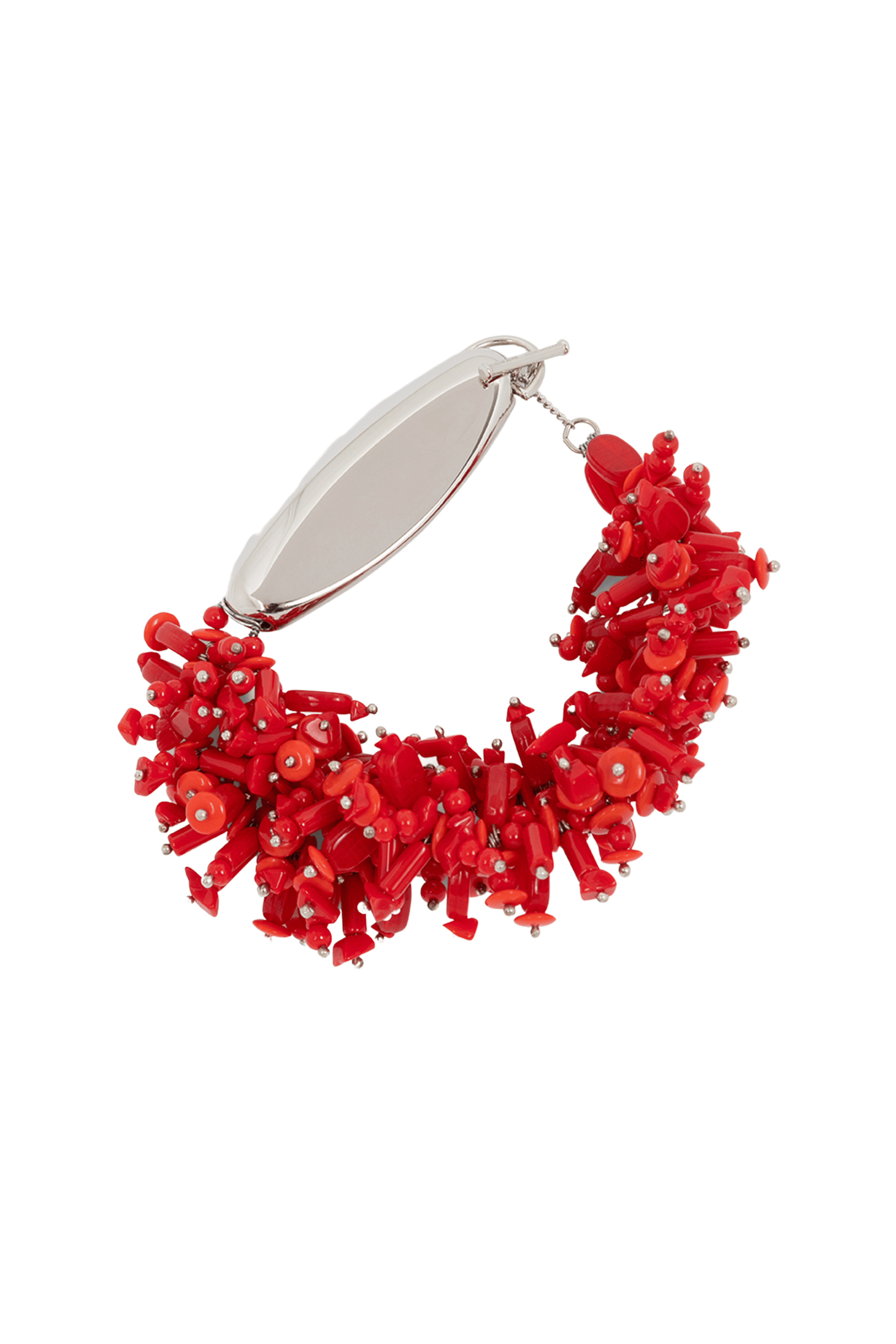 DRIES VAN NOTEN Beaded Red Bracelet