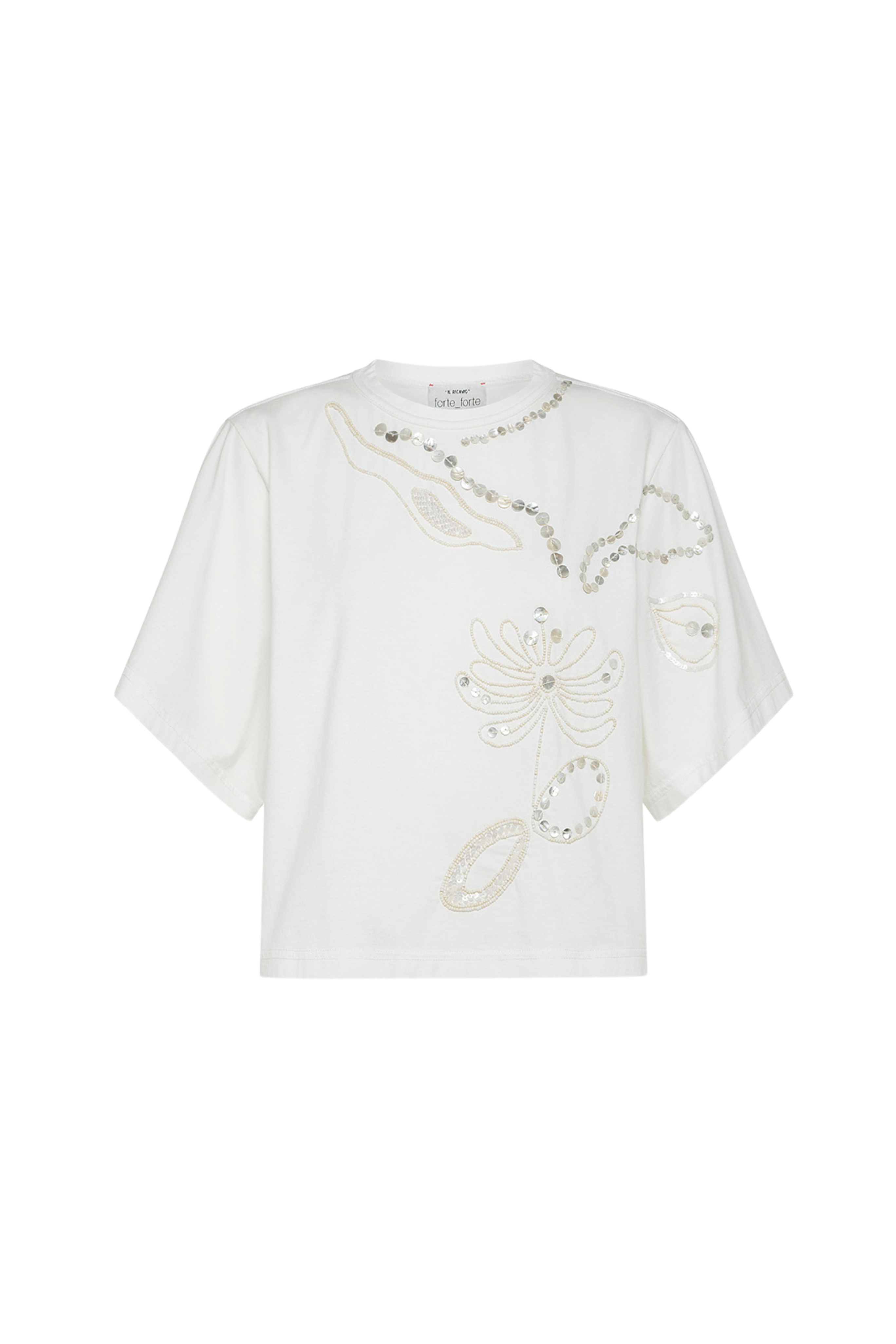 Pearl Suite Embroidered Tee