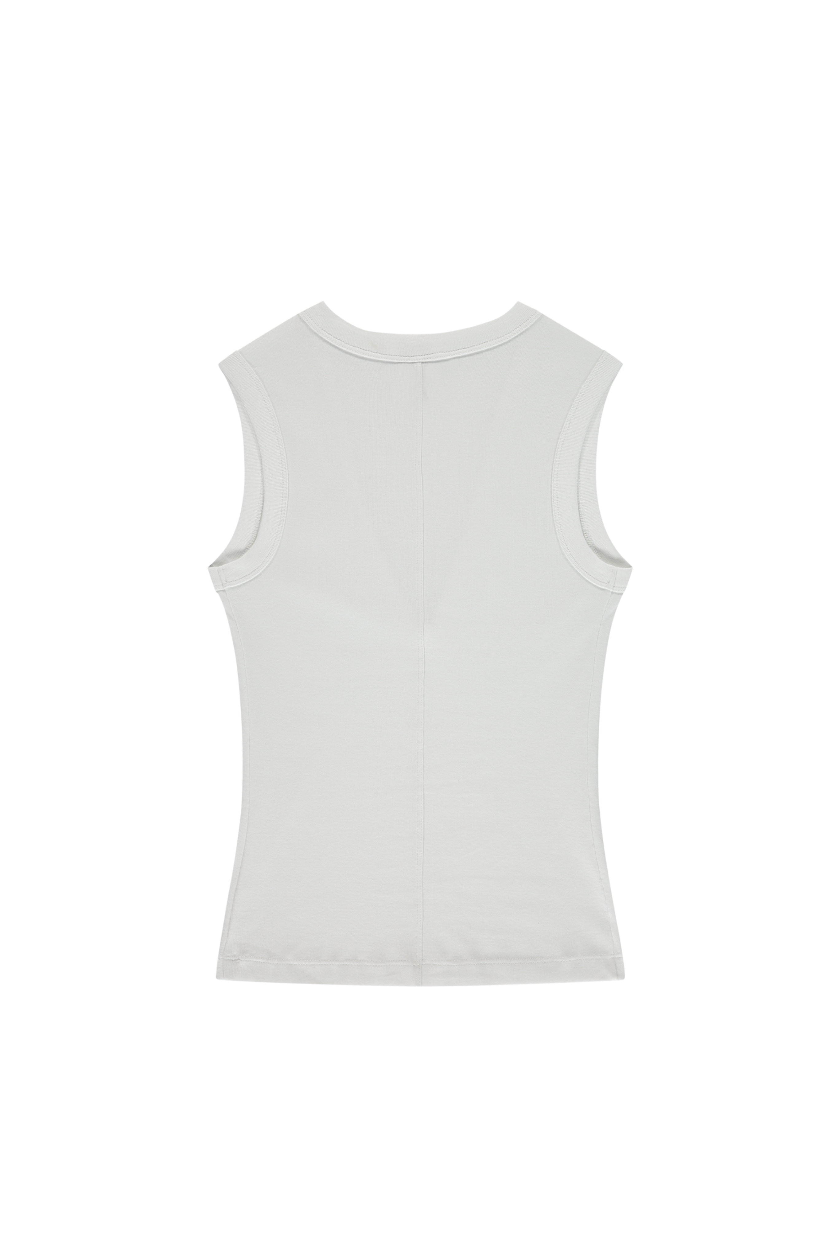 FLORE FLORE Dewi V-Neck Tank in White