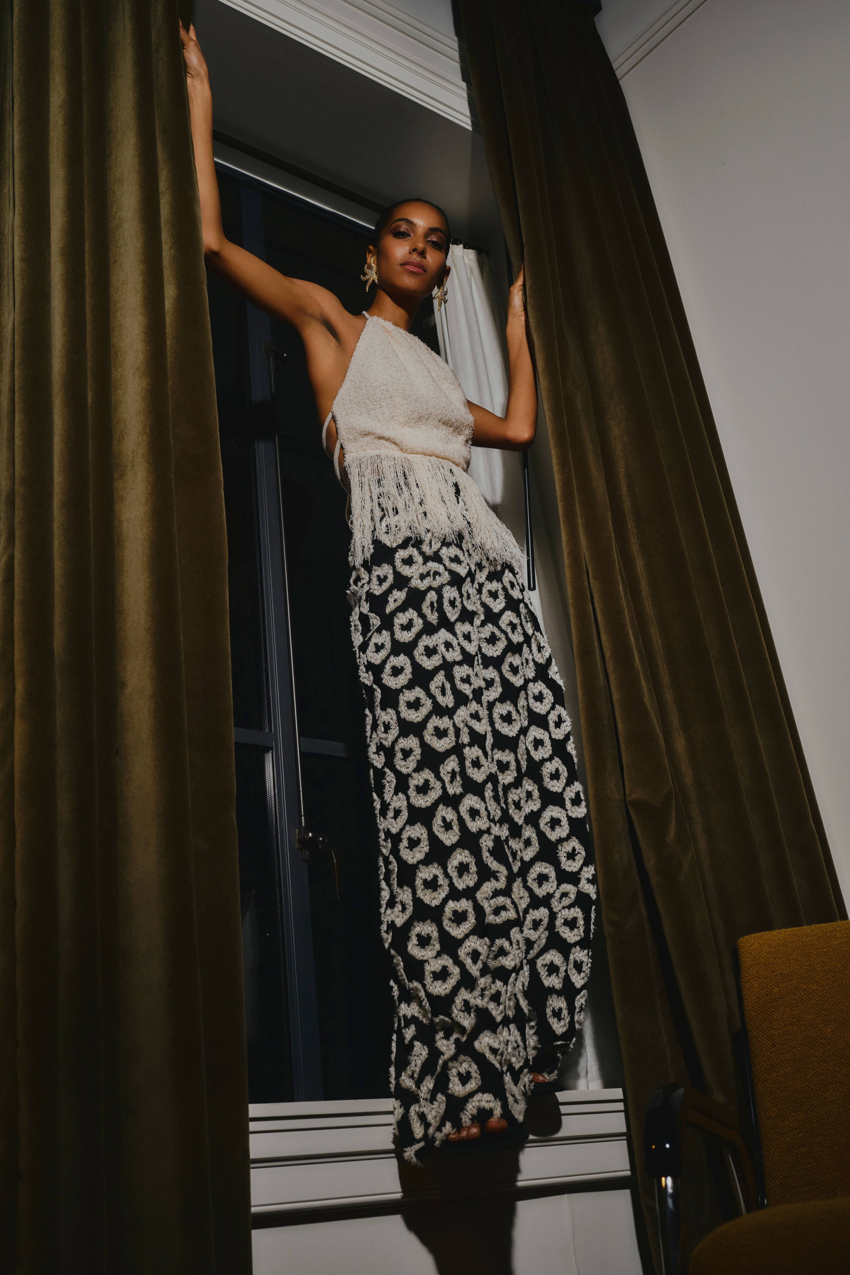 Cai Embroidered Pant