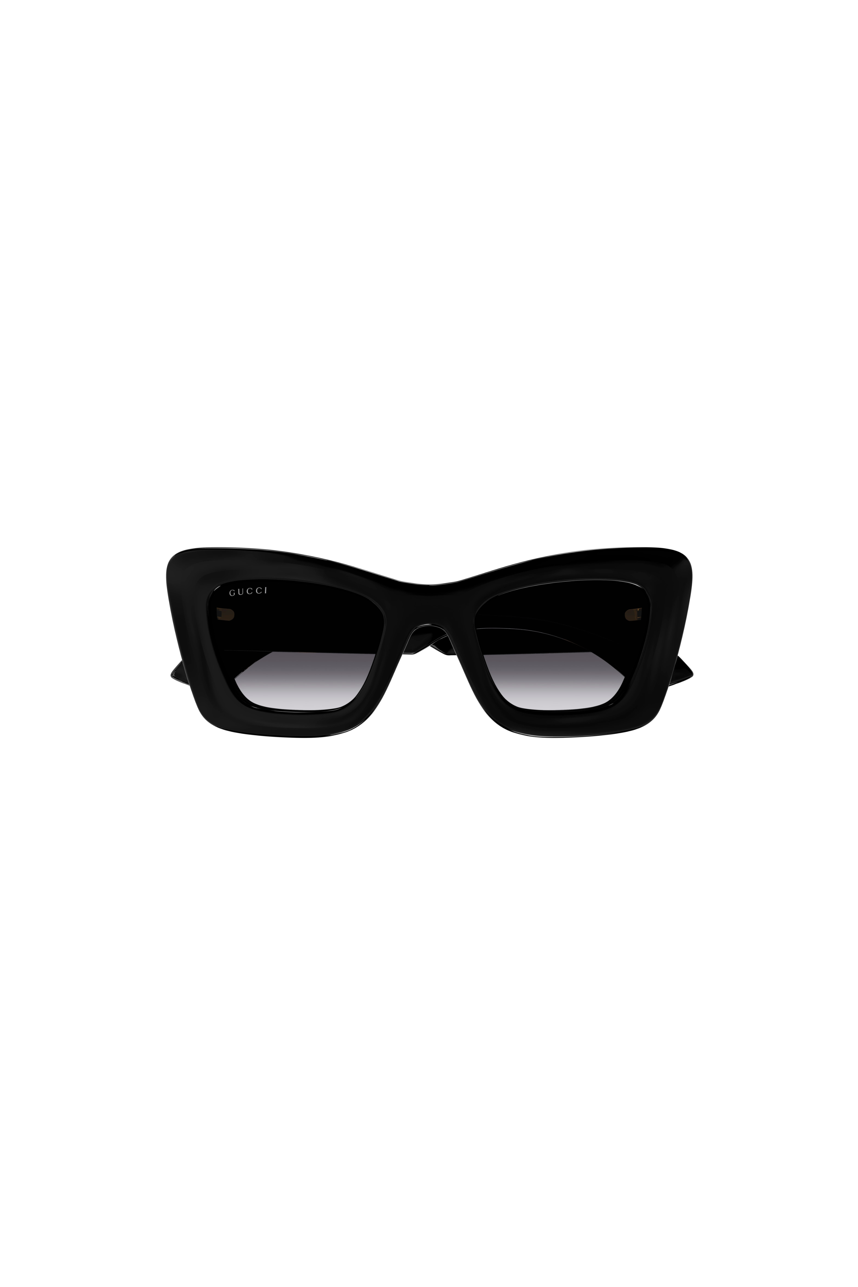 GUCCI Logo Black Cat Eye Sunglasses