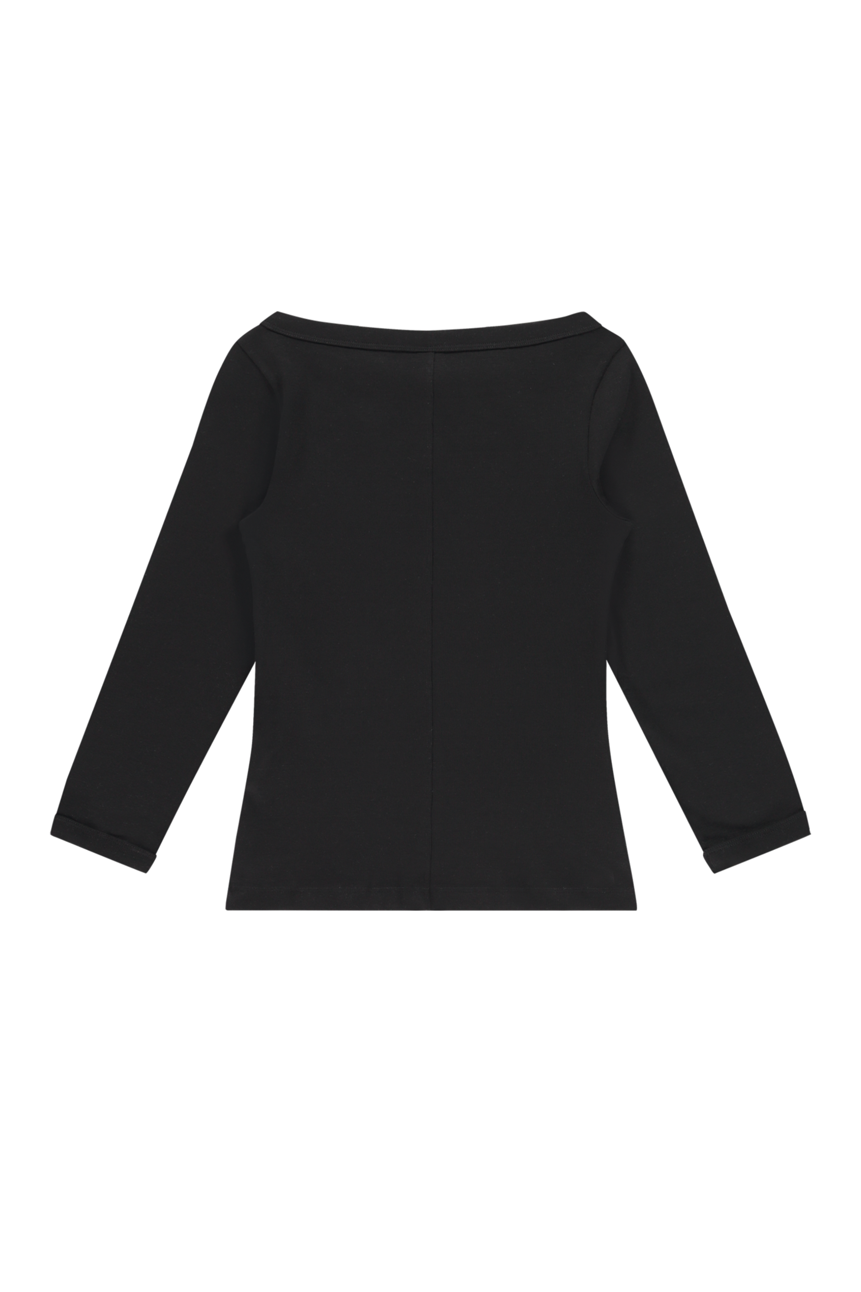 FLORE FLORE Steffi Boatneck Tee in Black