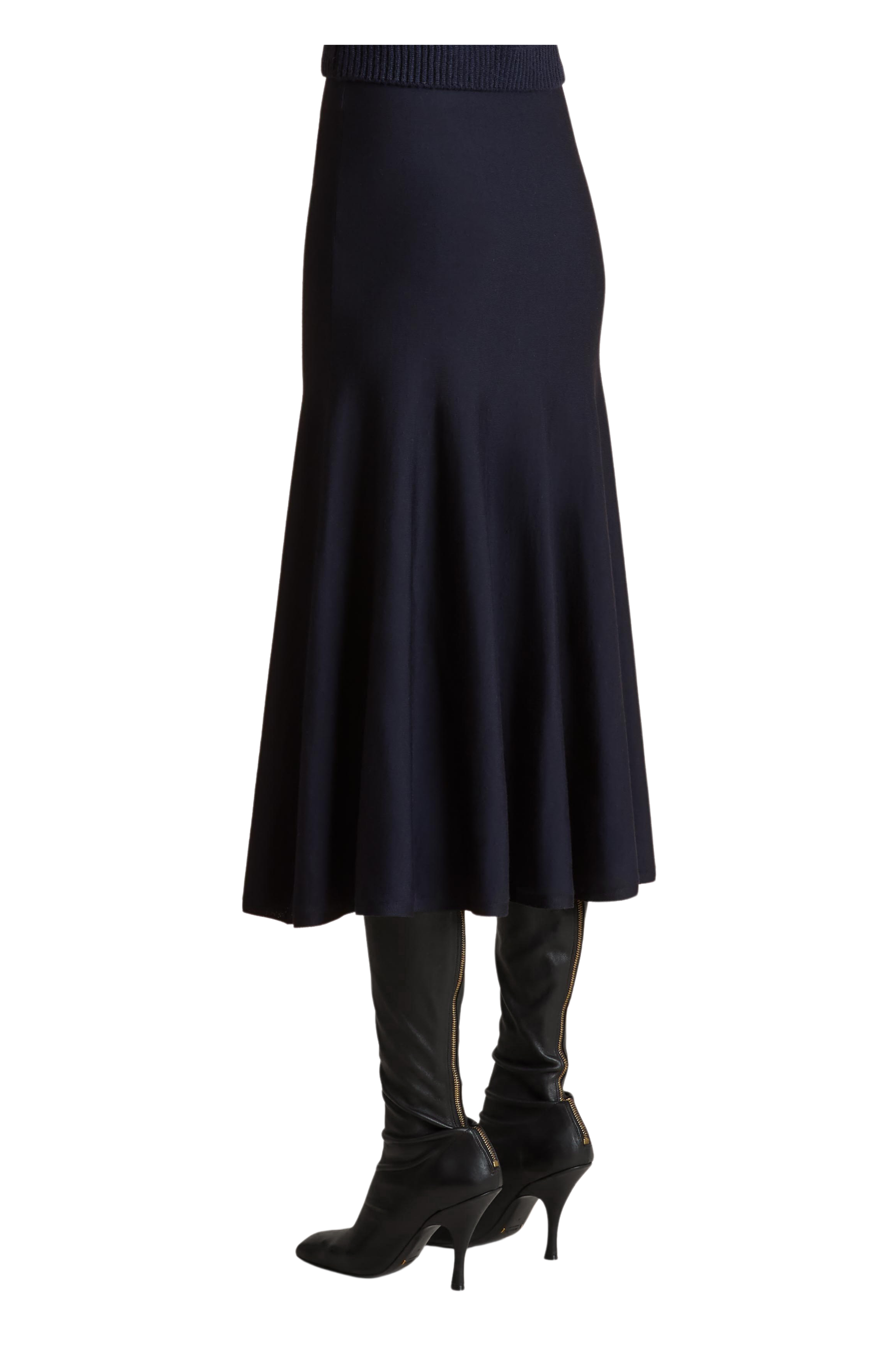 Mayu Merino Wool Knit Skirt