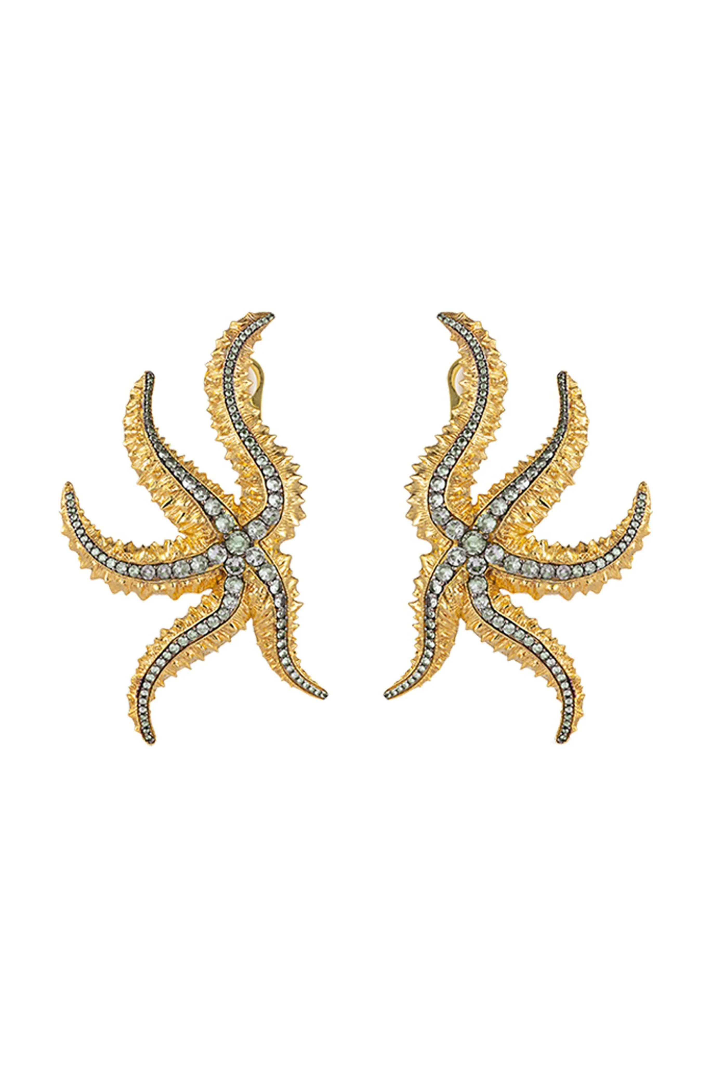 Crystal Sirena Earrings