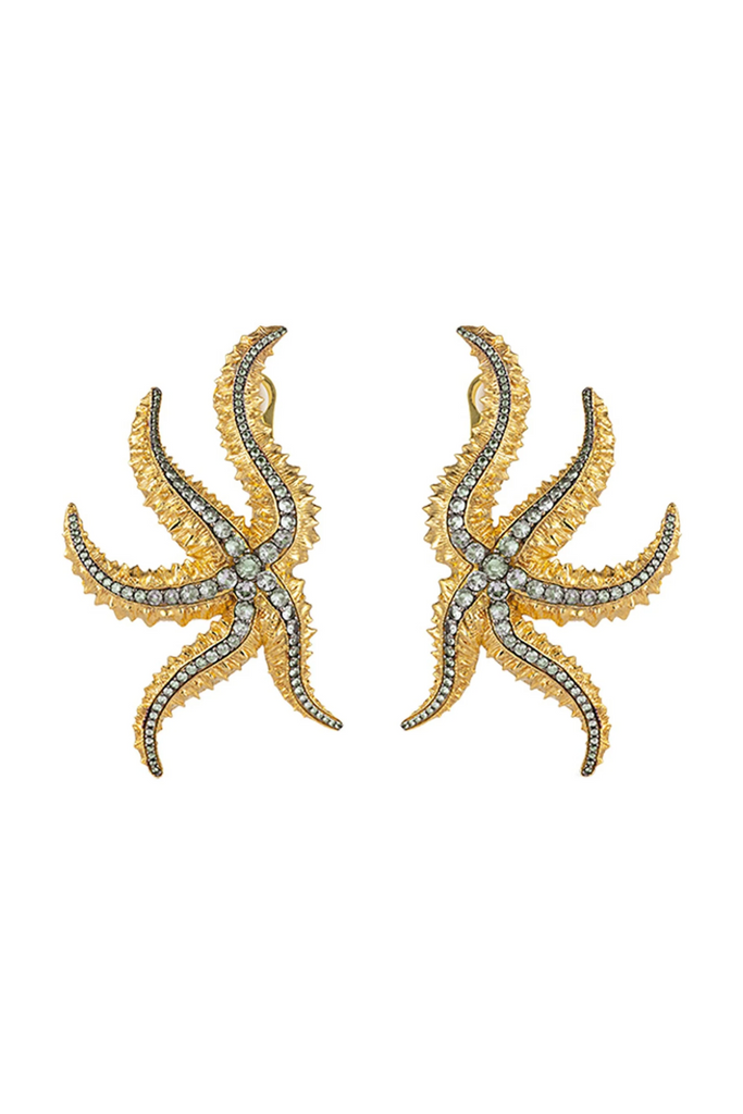 Crystal Sirena Earrings