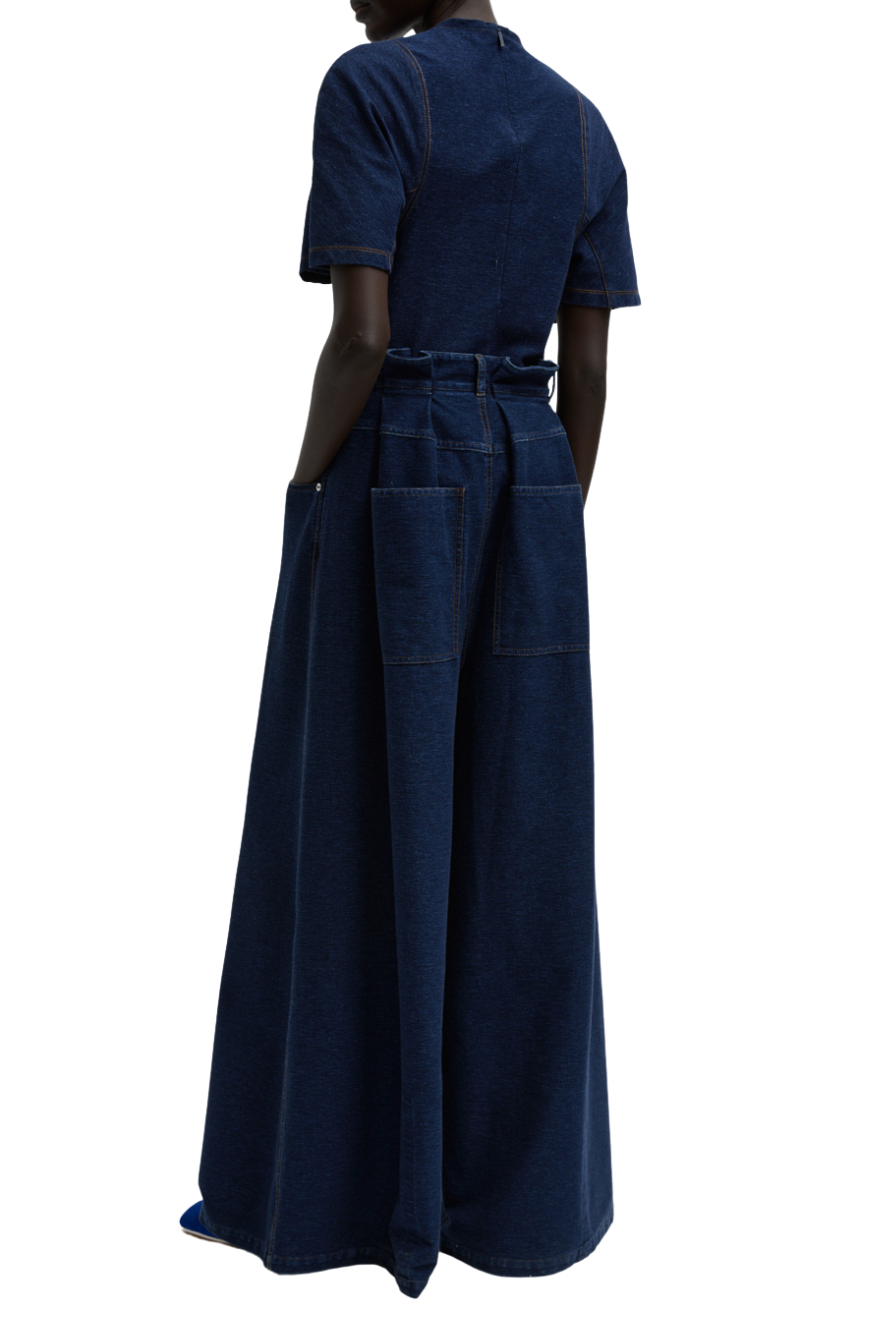 Petite Walker Knit Wide Leg Jean