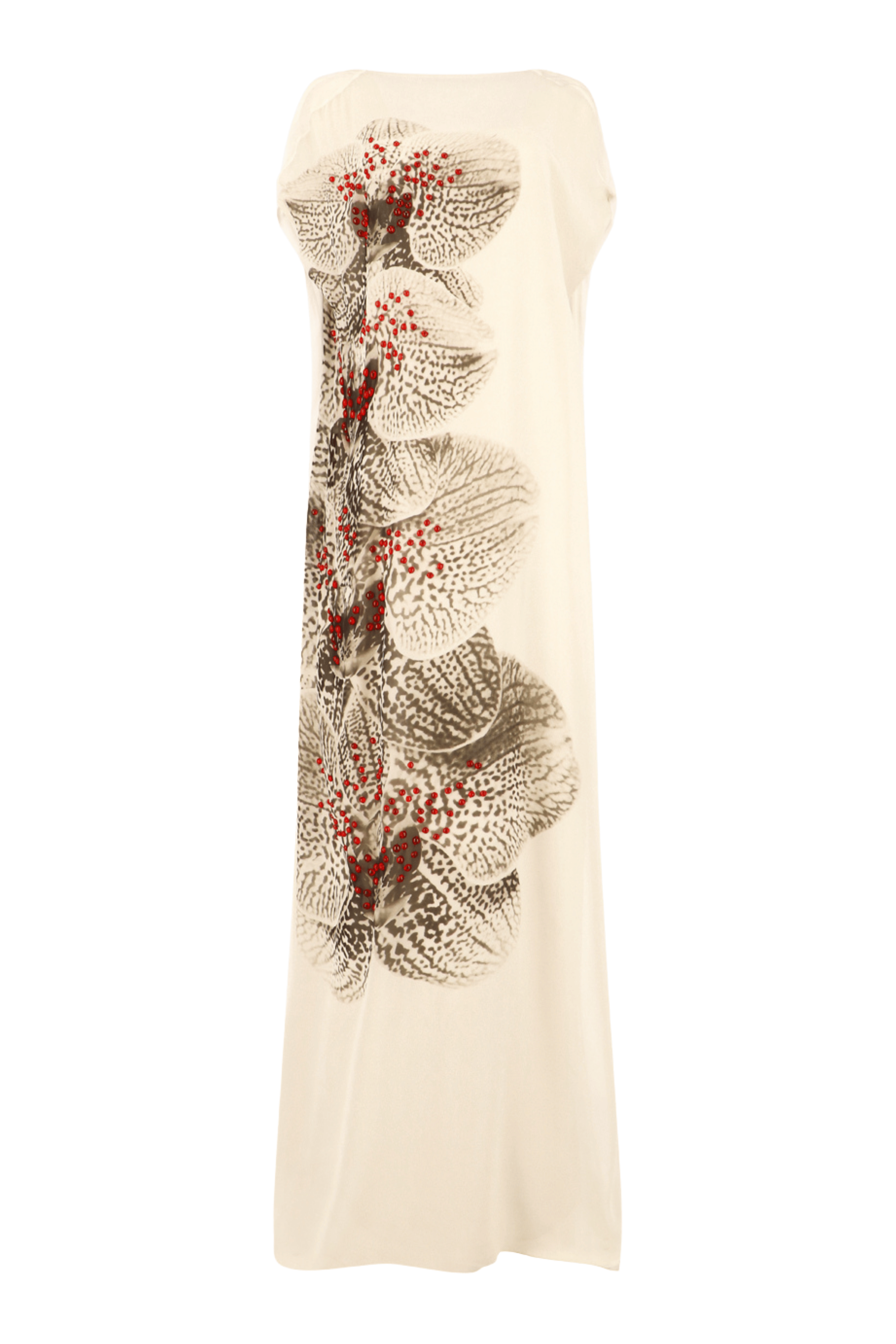 DRIES VAN NOTEN Diria Printed Draped Dress