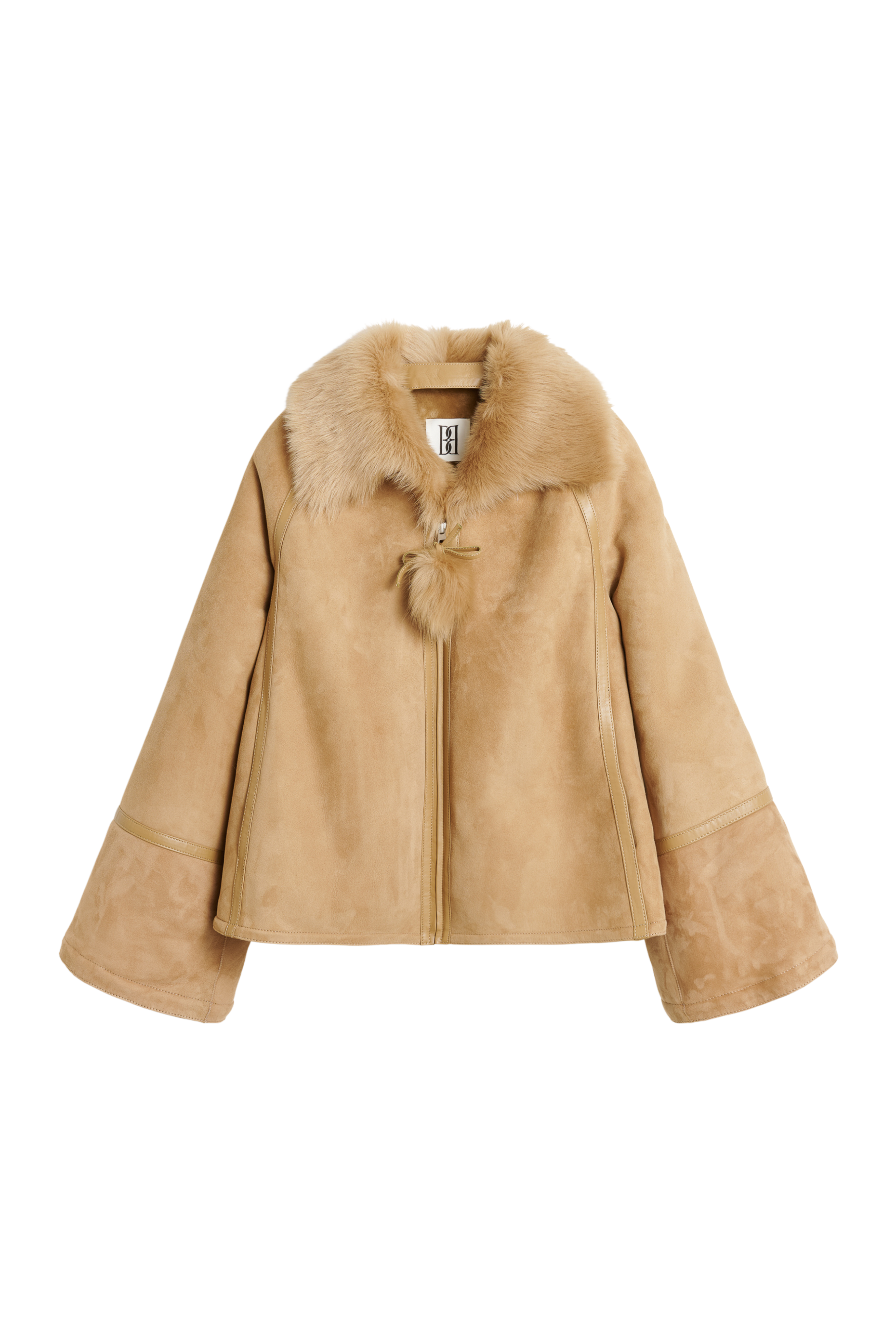 BY MALENE BIRGER Odellies Reversible Shearling Jacket