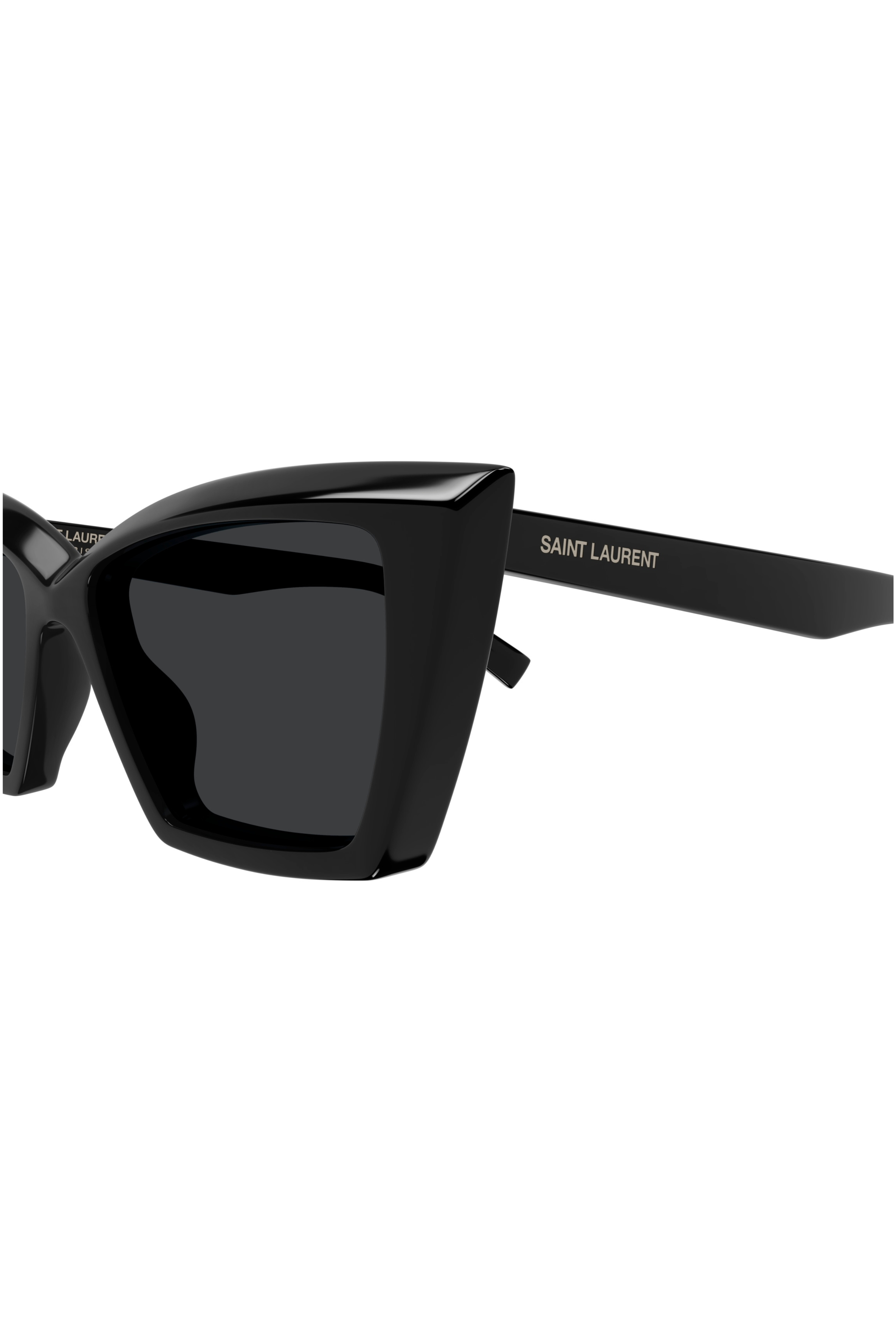 SAINT LAURENT Squared Cat Eye Frame Sunglasses