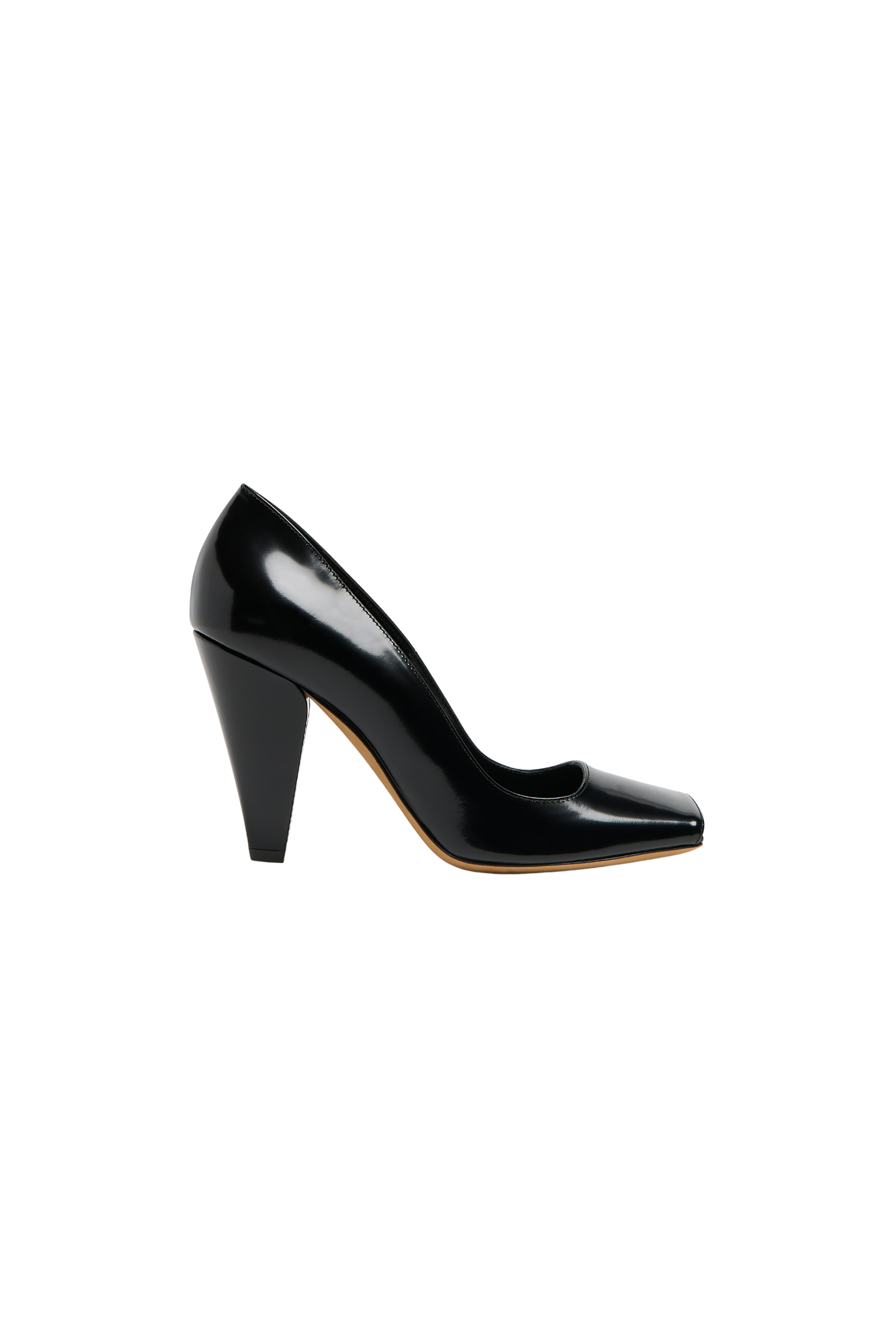 Black Cedar Leather Pumps