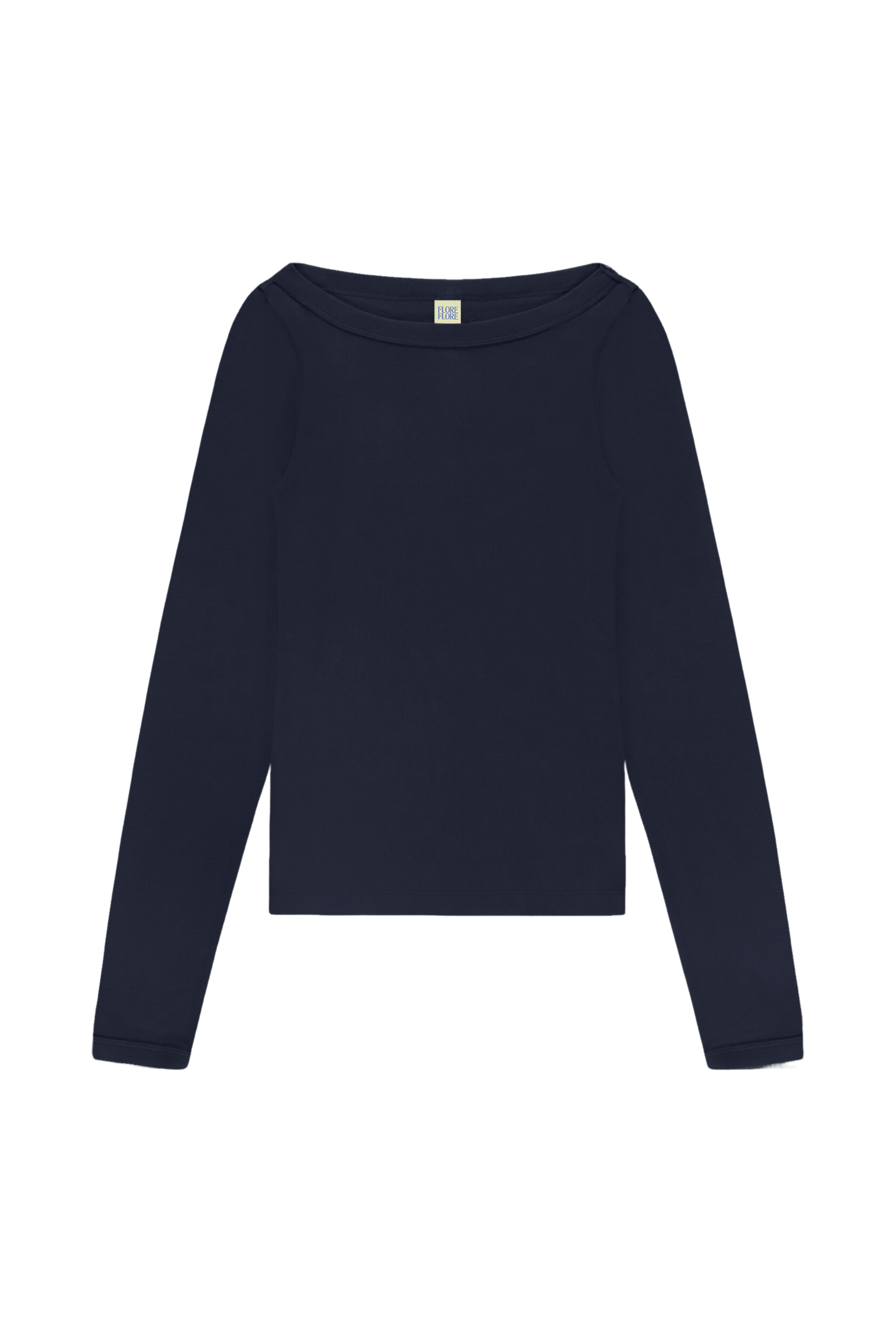 Steffi Navy Long Sleeve Tee