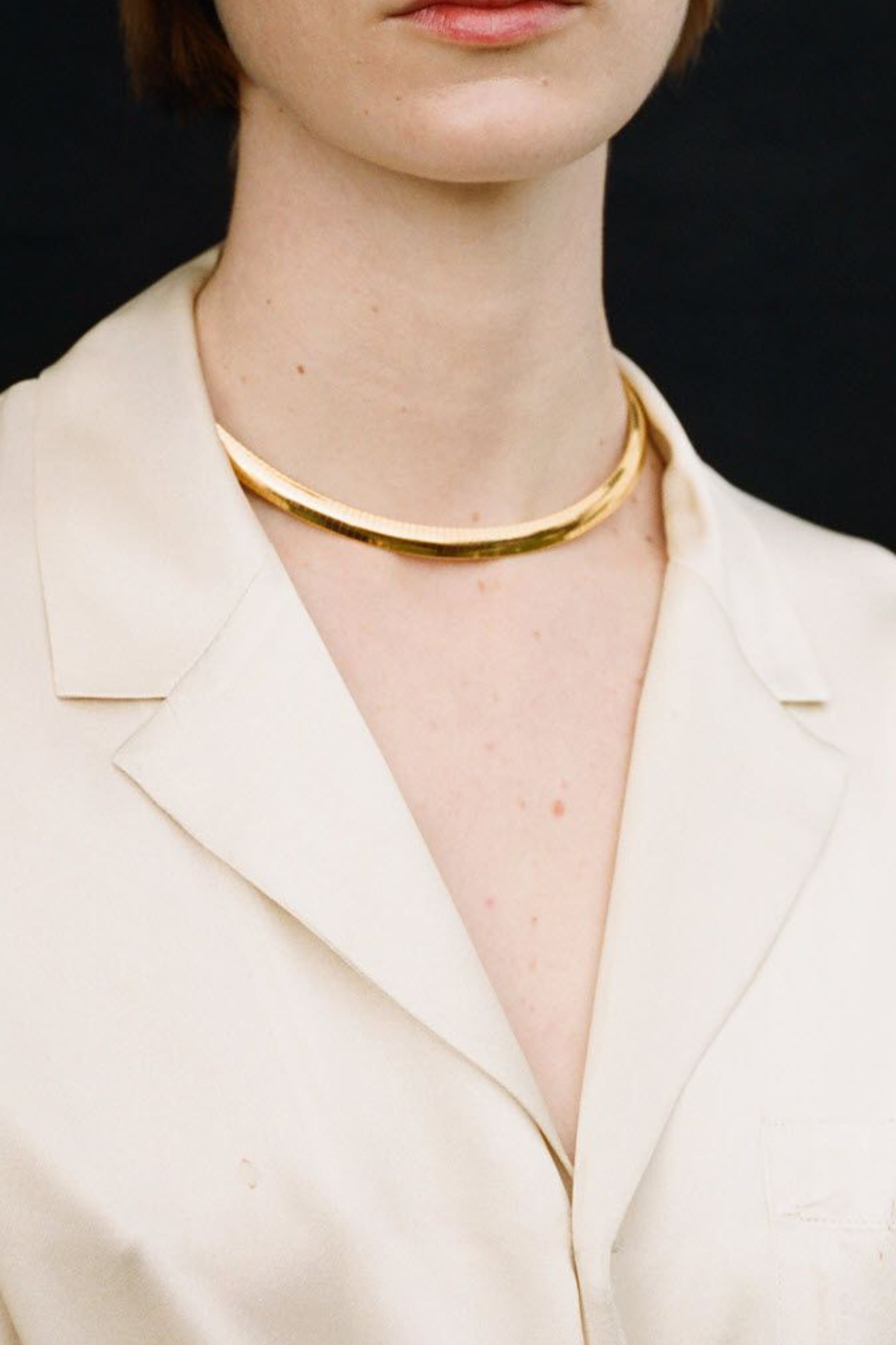 Gold 1930 Collar Necklace