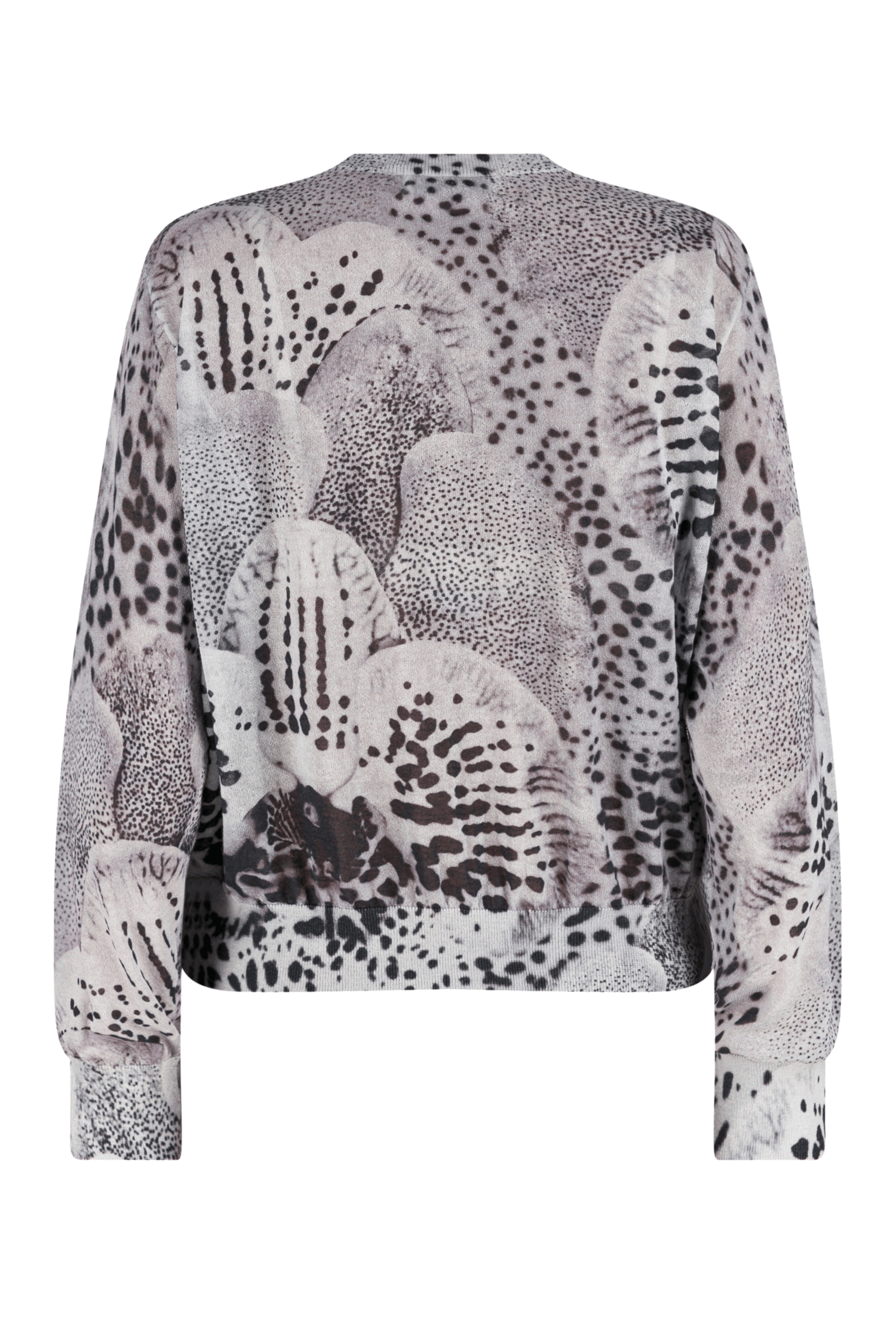 DRIES VAN NOTEN Tilly Orchid Print Sweater