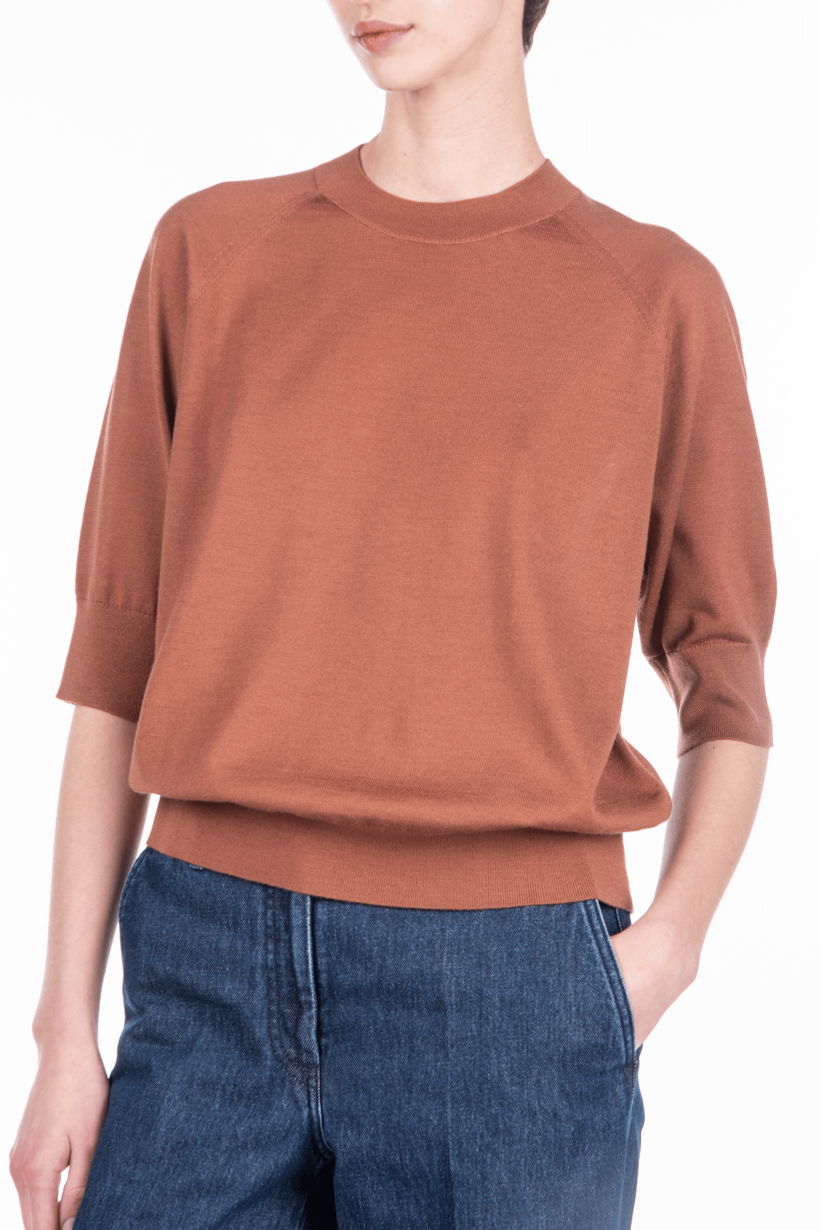 DRIES VAN NOTEN Tuan Rust Sweater