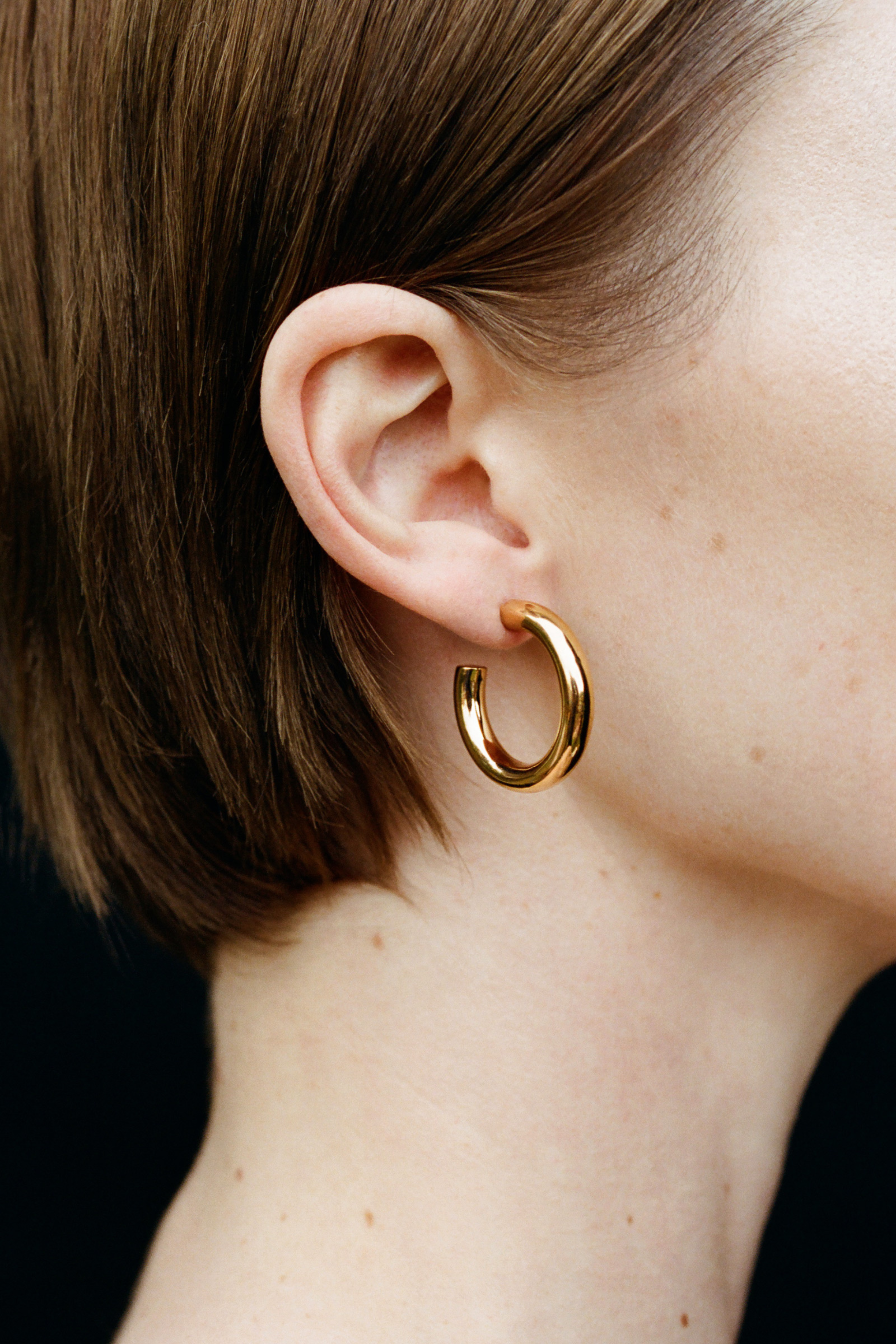 Gold Small Everyday Hoops