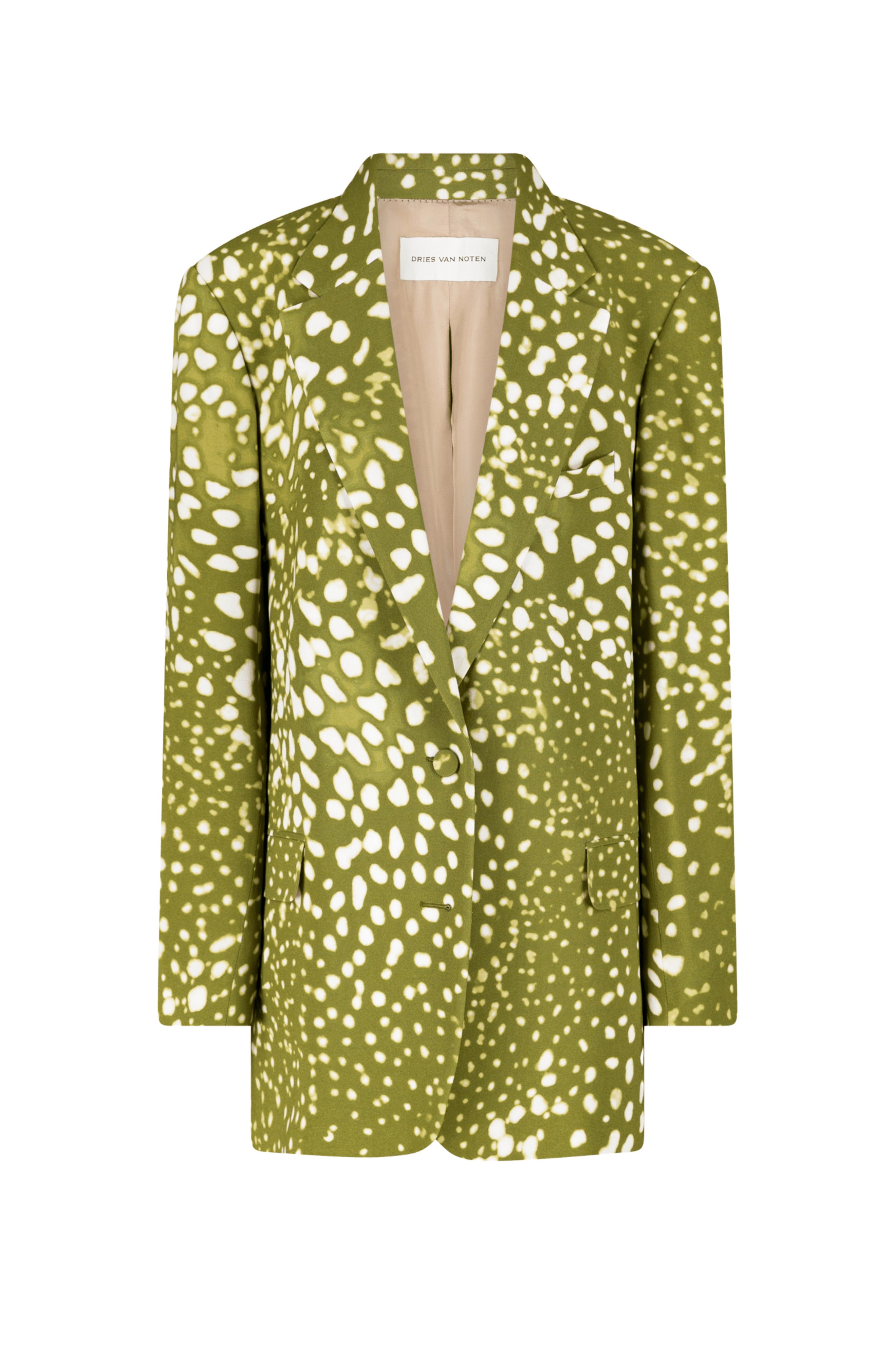 DRIES VAN NOTEN Basti Print Blazer