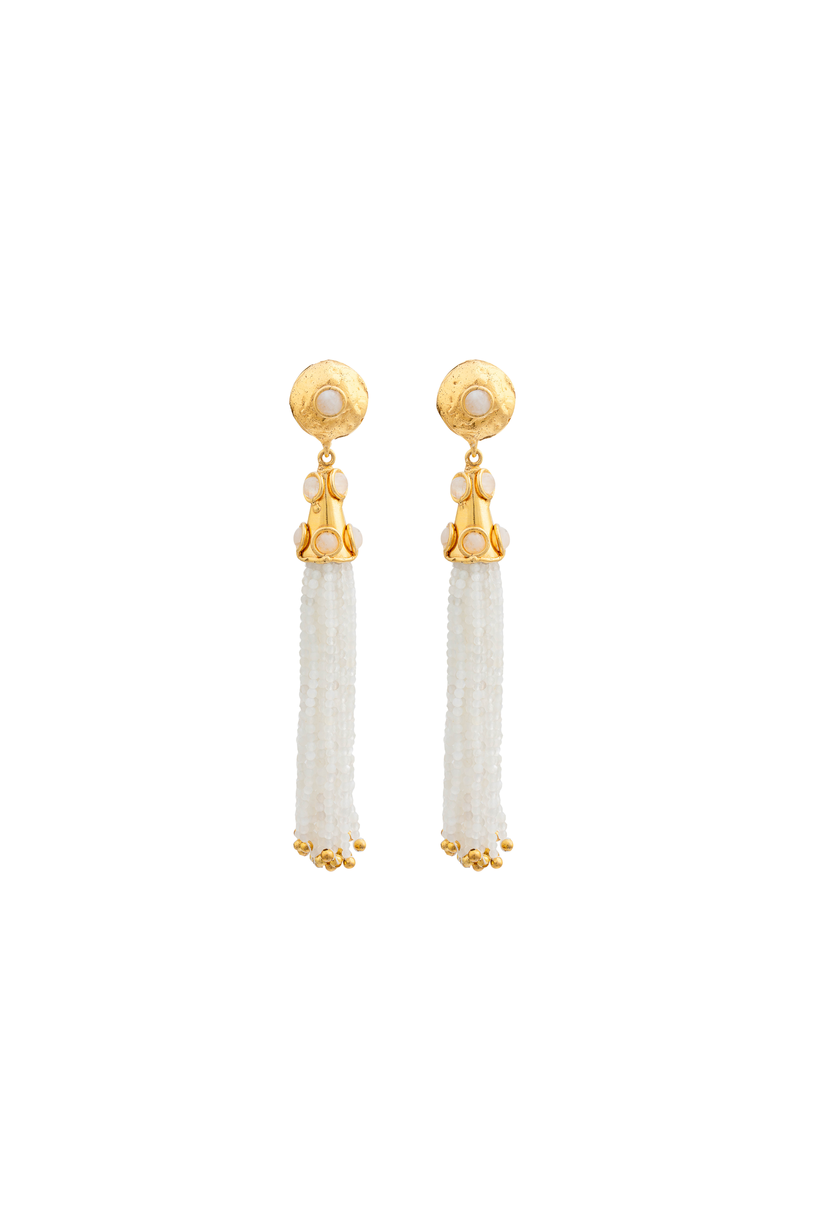 Gio Earrings in Moon Stone