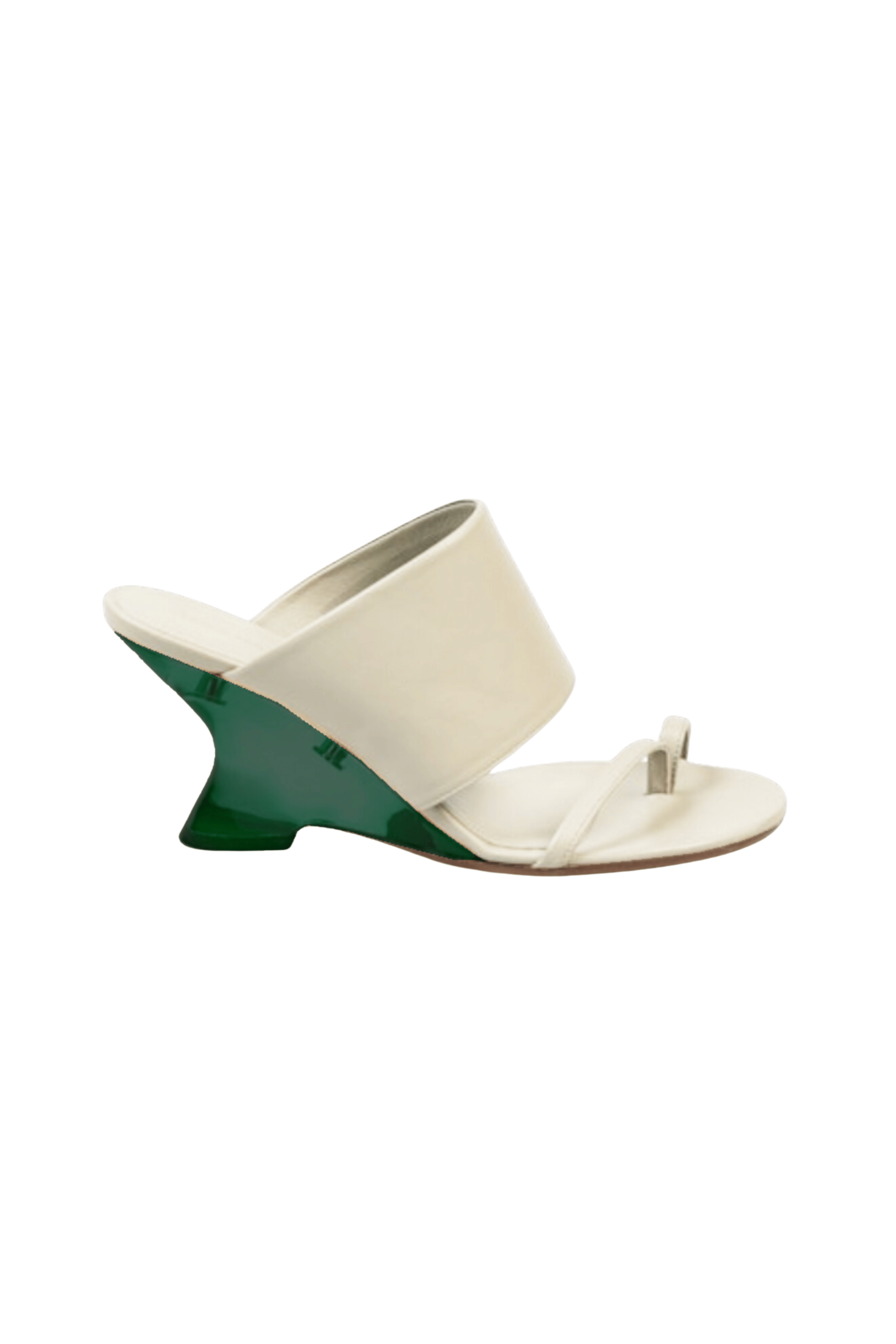 DRIES VAN NOTEN Bulle Band Pistache Mules