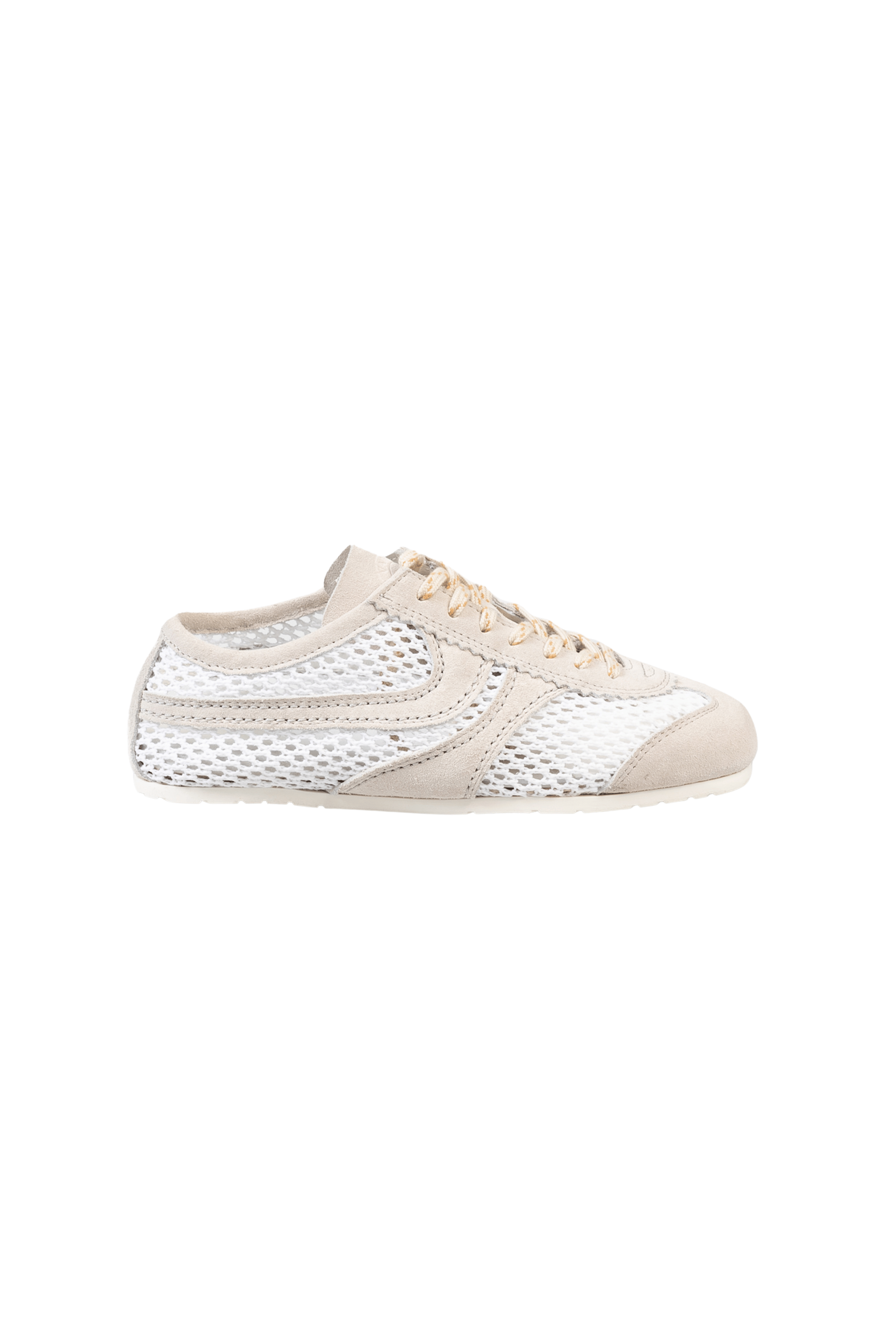 DRIES VAN NOTEN Mesh Combo White Sneakers