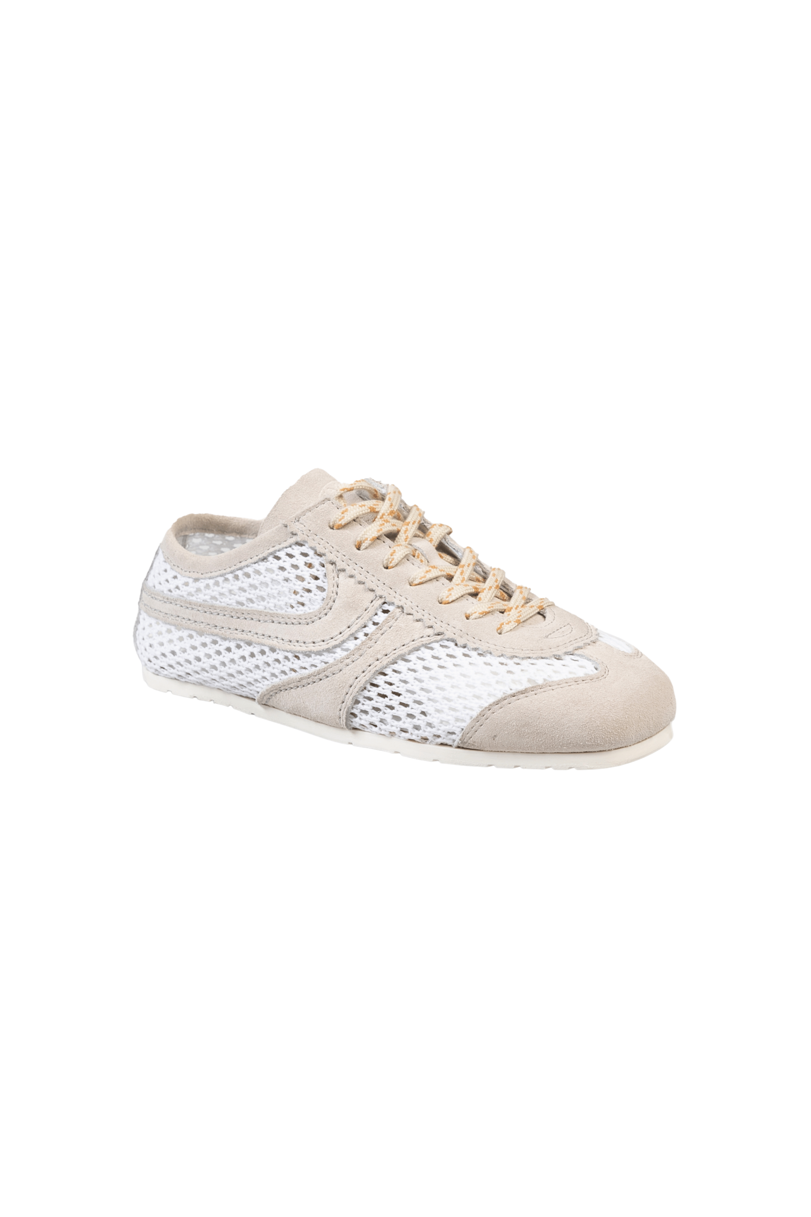 DRIES VAN NOTEN Mesh Combo White Sneakers