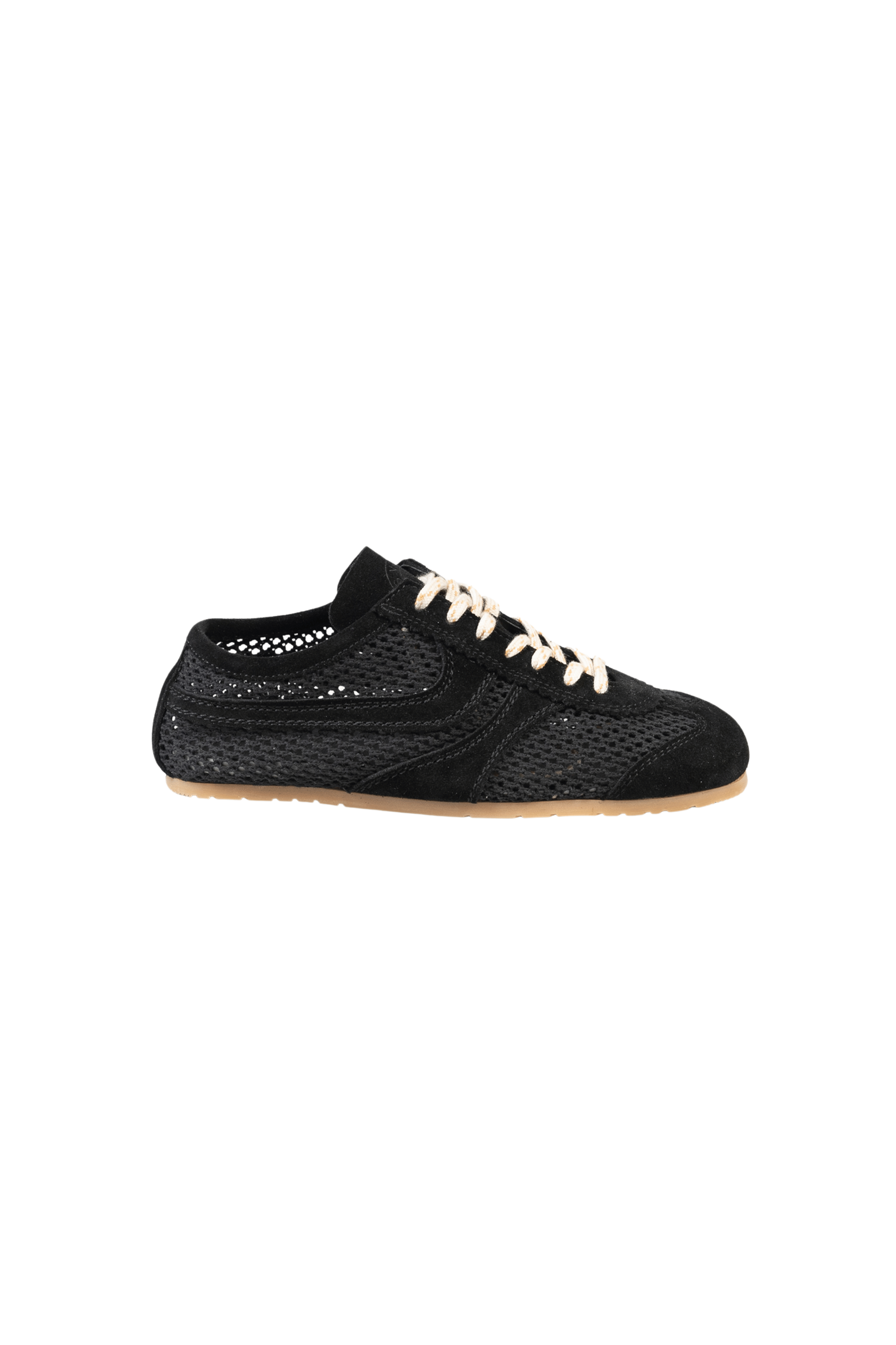 DRIES VAN NOTEN Mesh Combo Black Sneakers