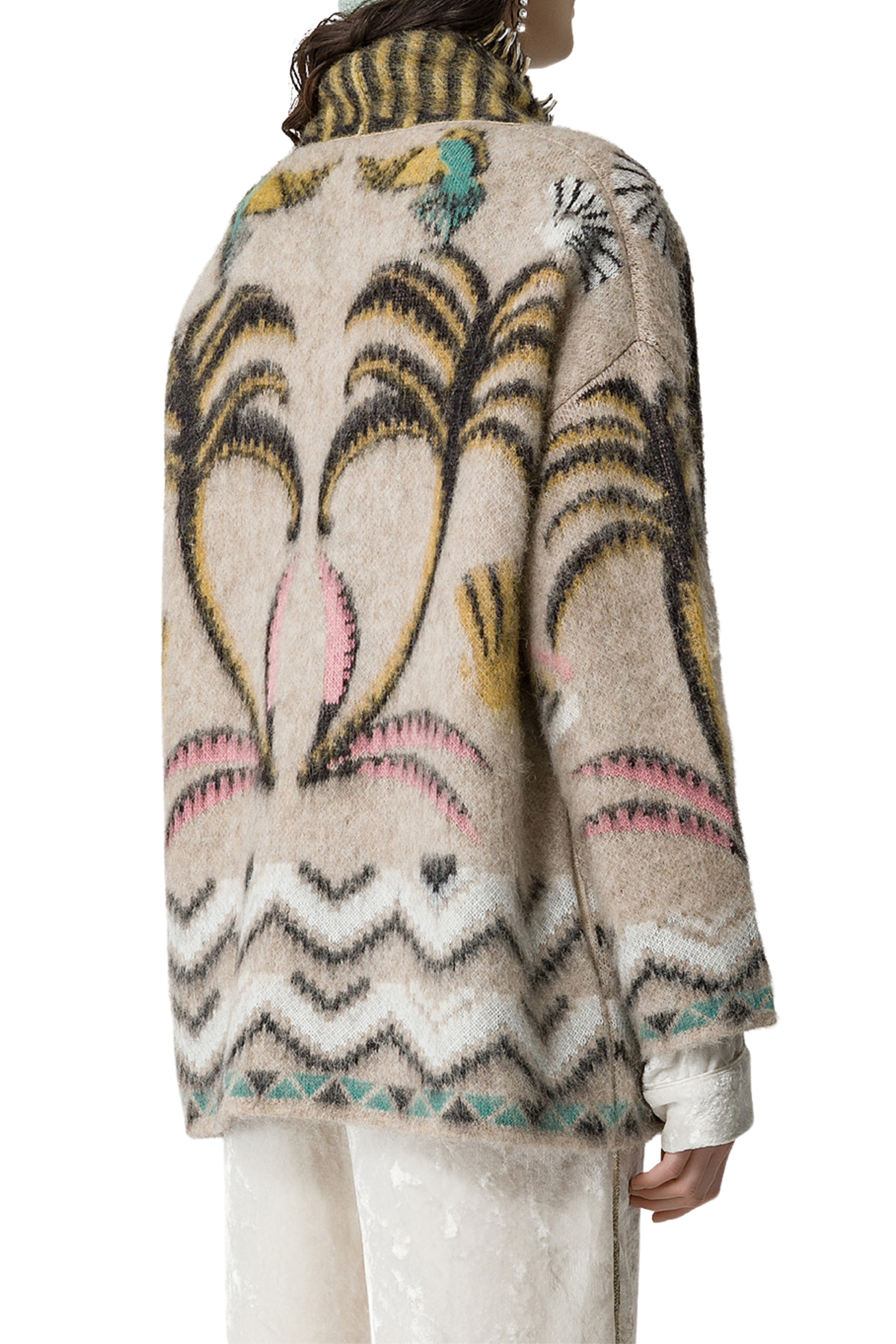 Sacred Forest Jacquard Cardigan