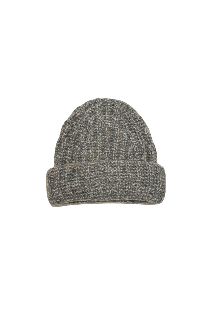 Becka Soft Grey Beanie