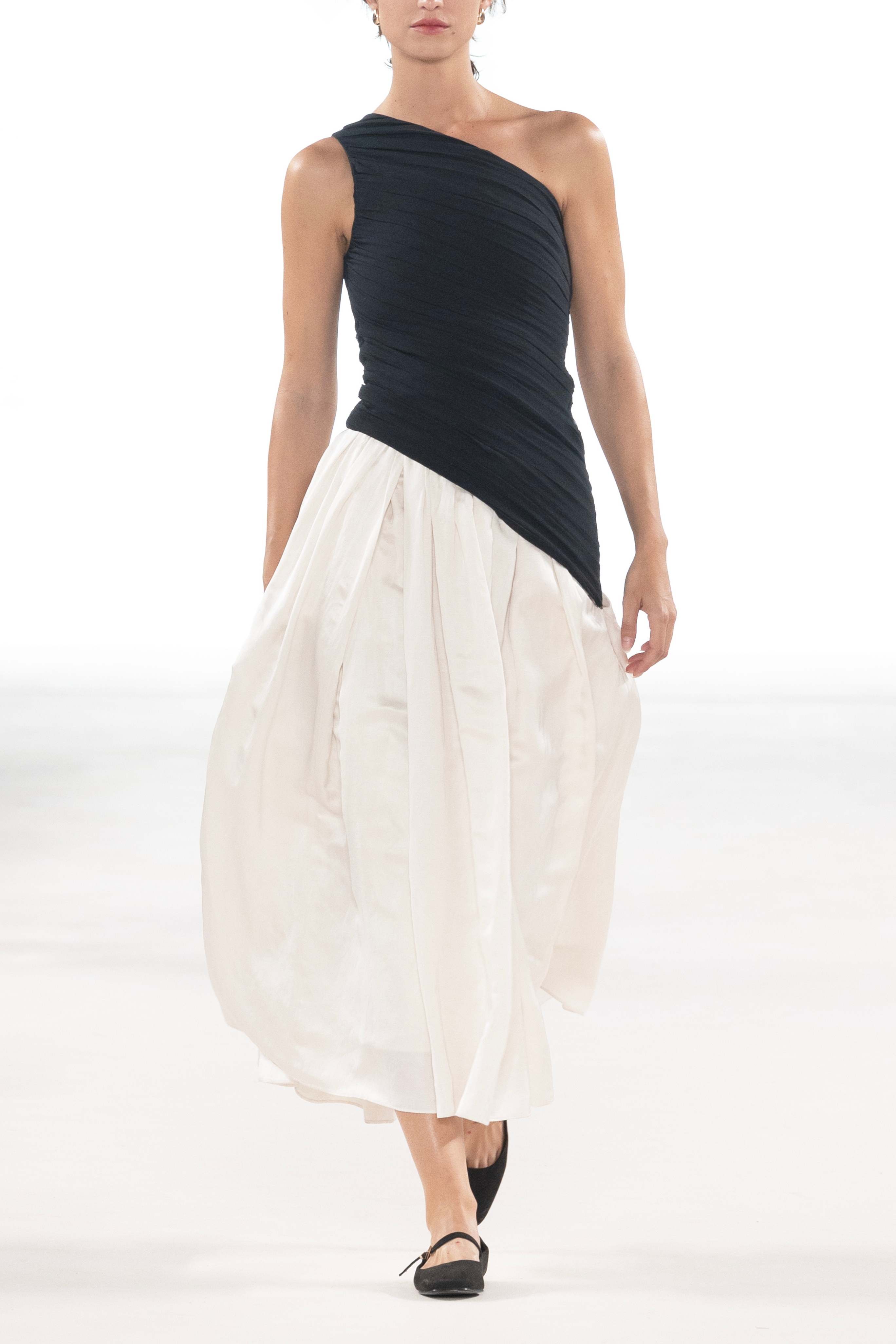 ABADIA Elodie Pleated Skirt