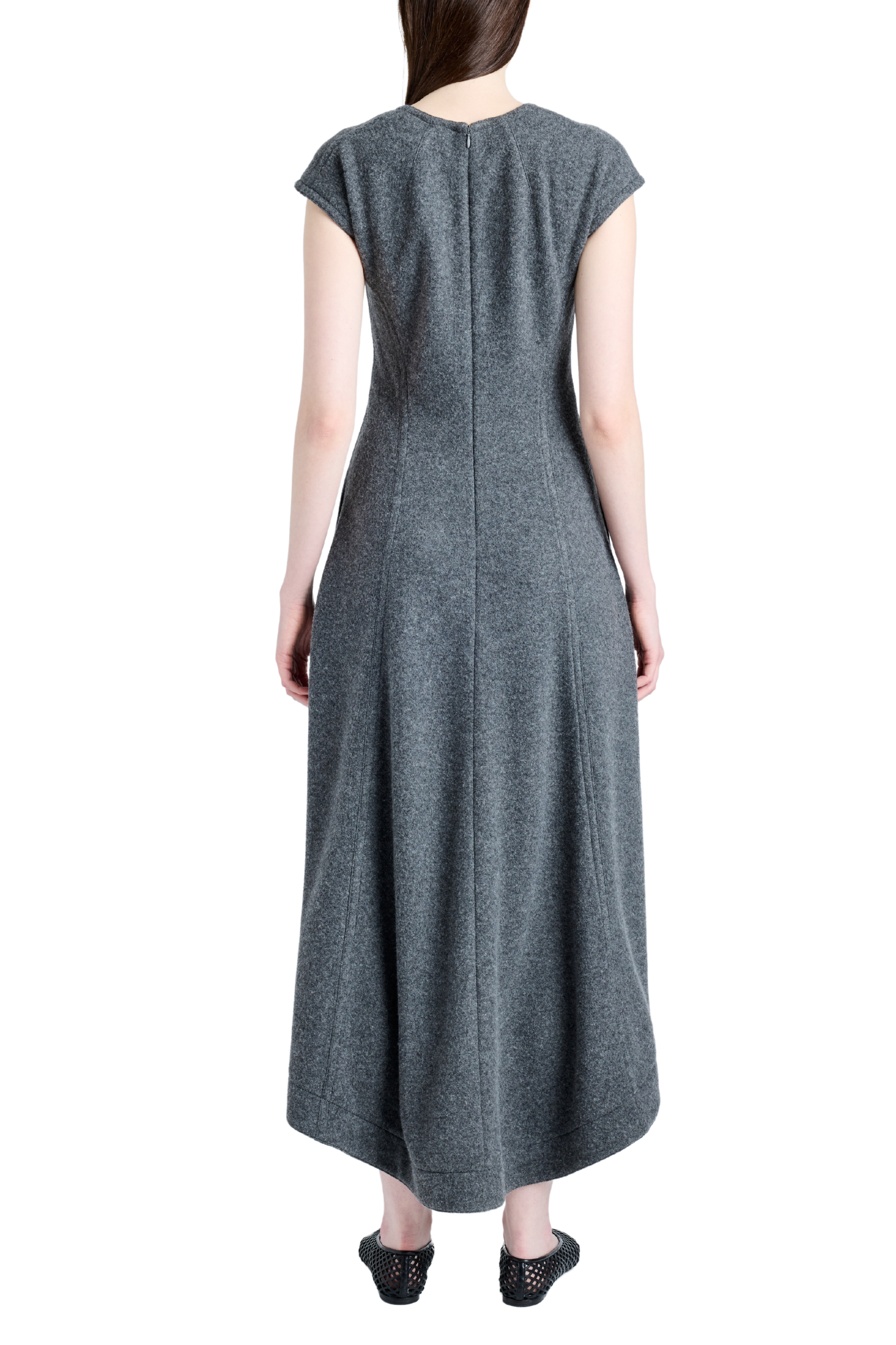 Delilah Wool Jersey Dress