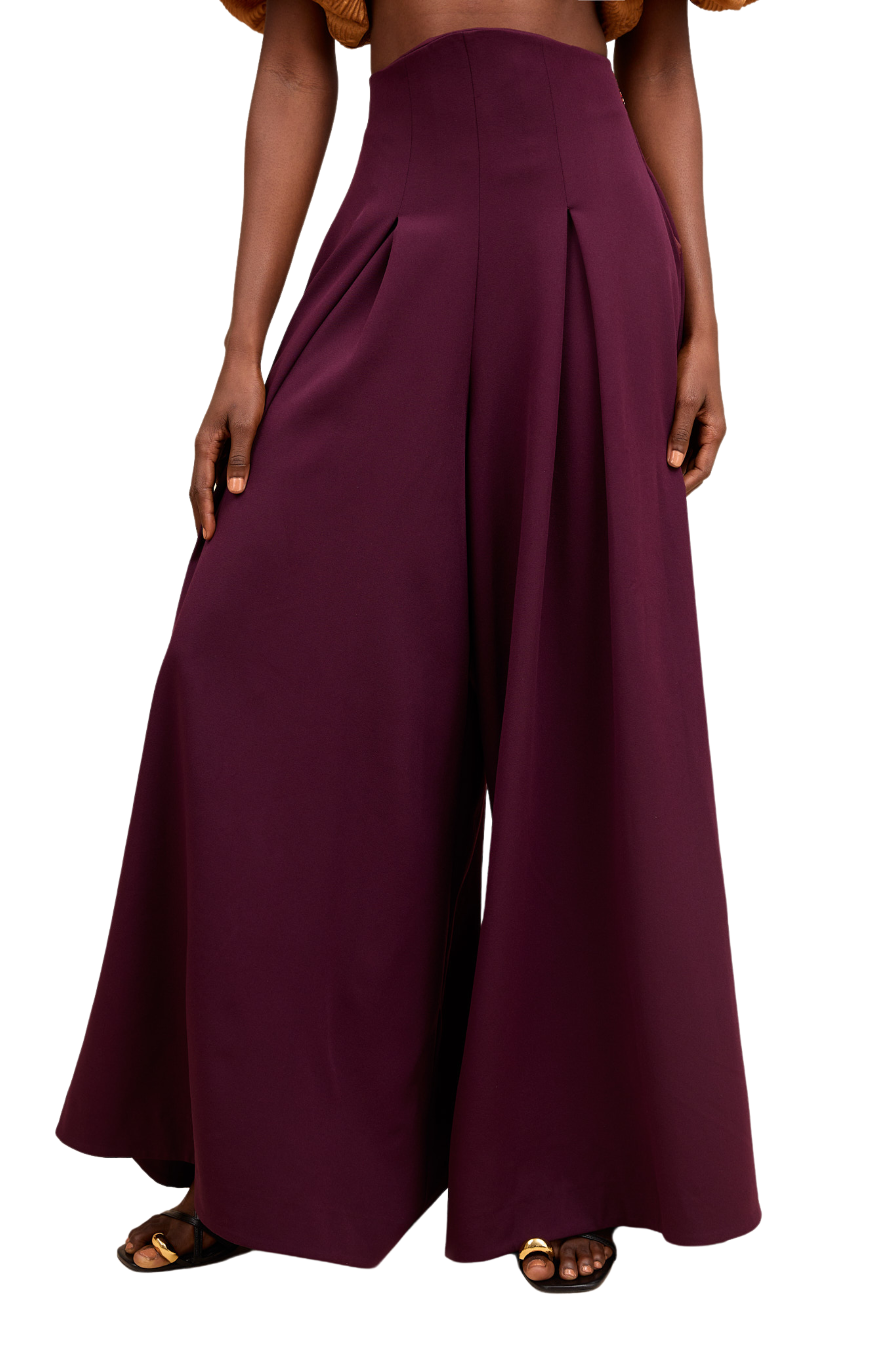 CHRISTIE BROWN x McMullen Kiera Plum Pants