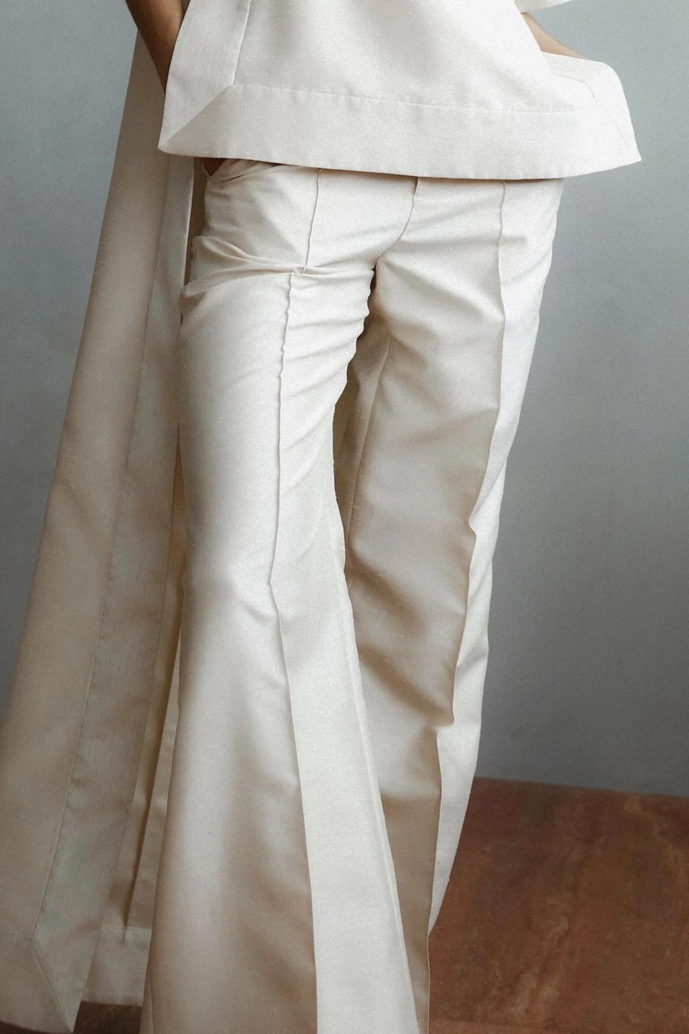 Paneled Flare Pant