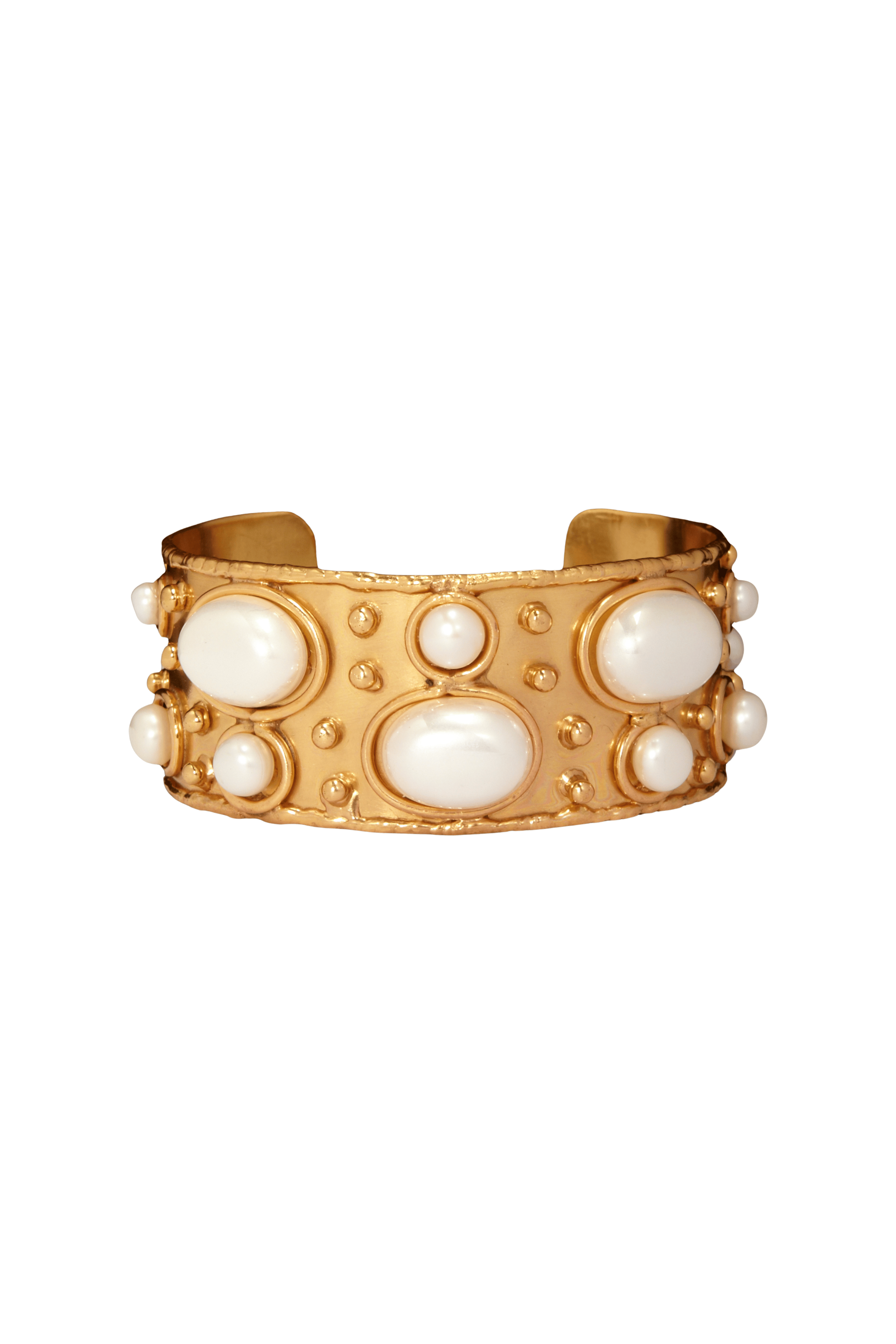 Byzantyne Pearl Cuff