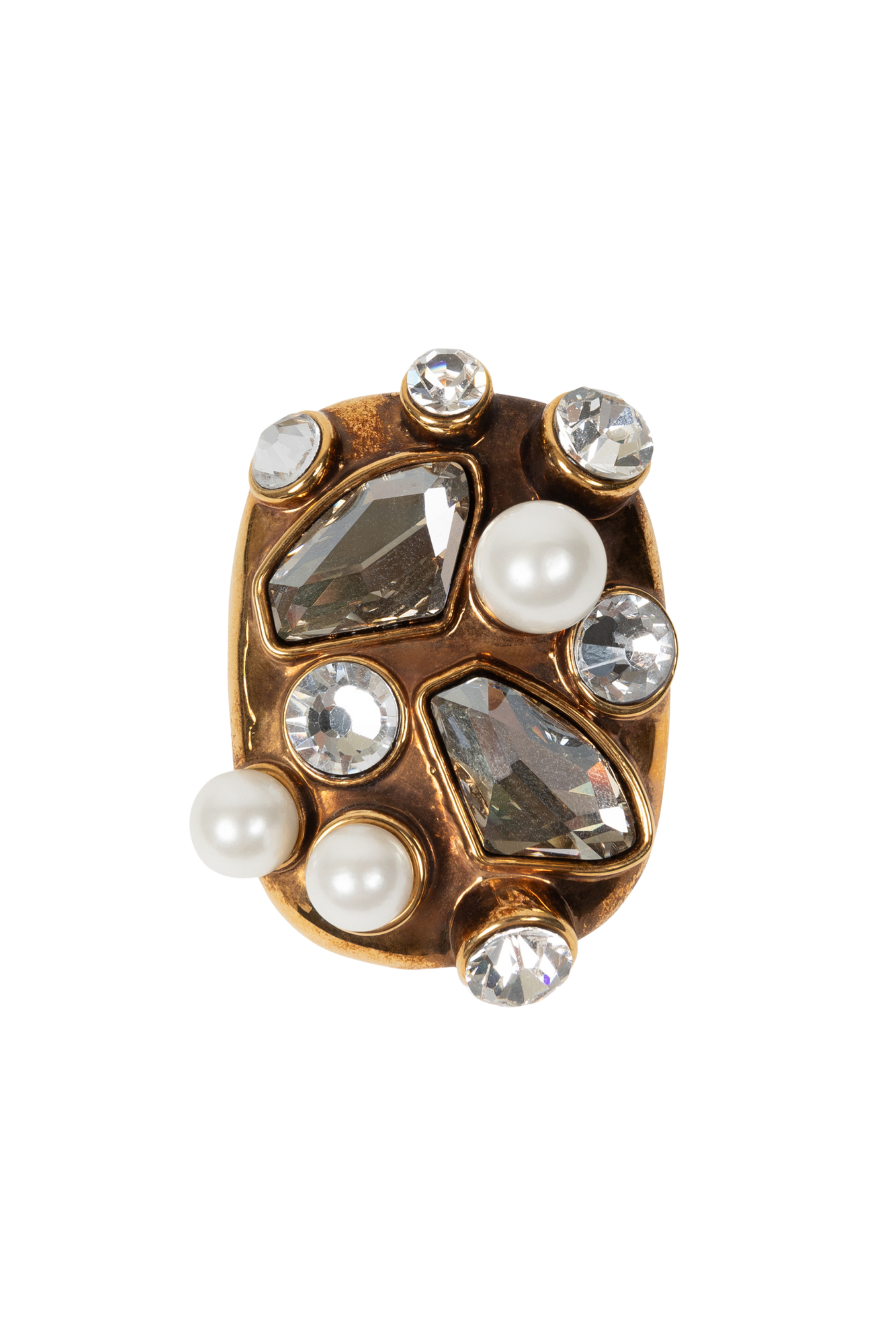 DRIES VAN NOTEN Cluster Pearl Earring