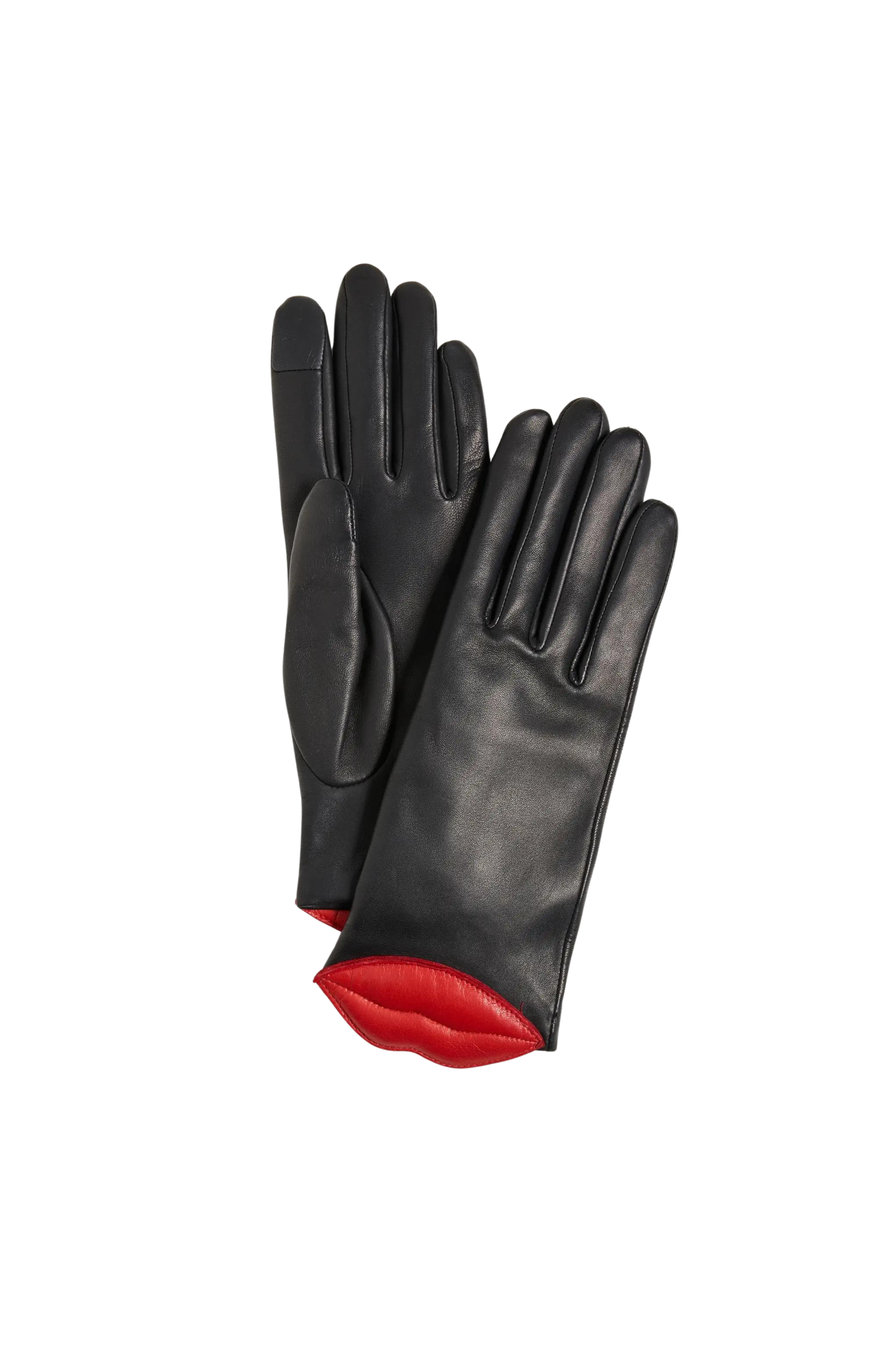 Lips Leather Gloves