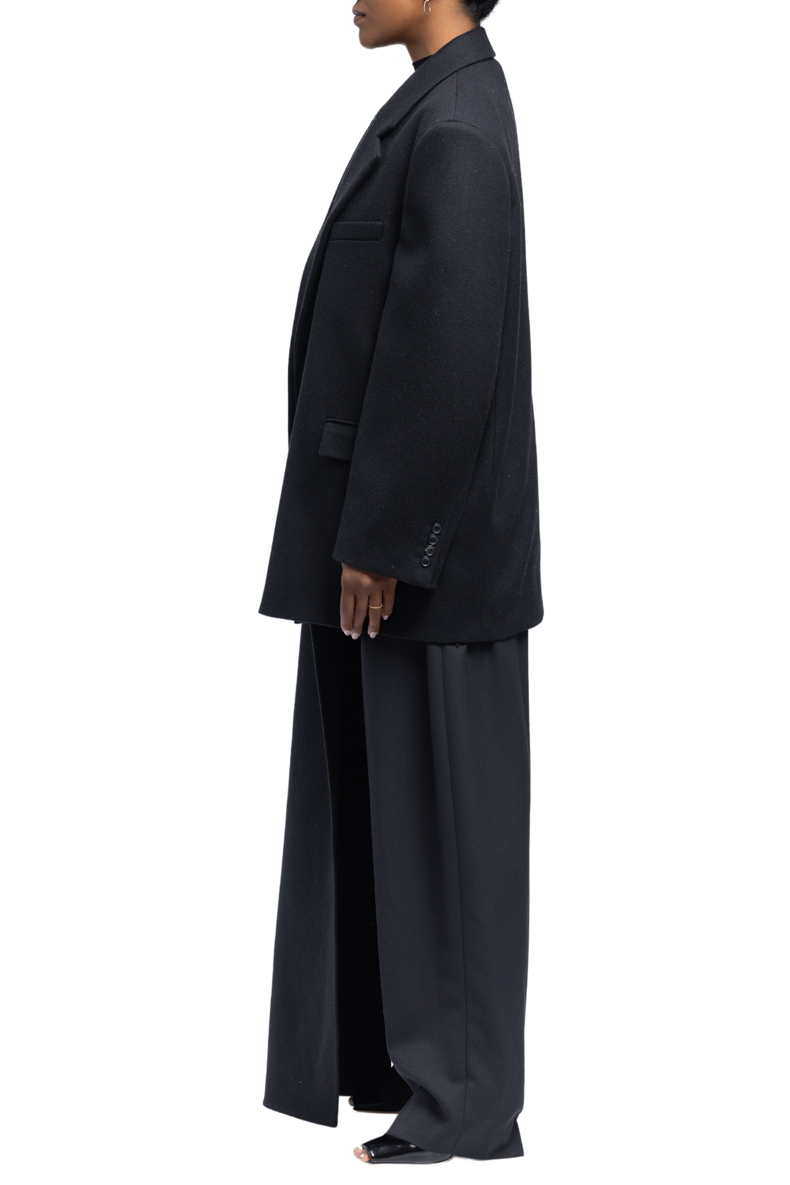 BURC AKYOL Asymmetric Panel Coat