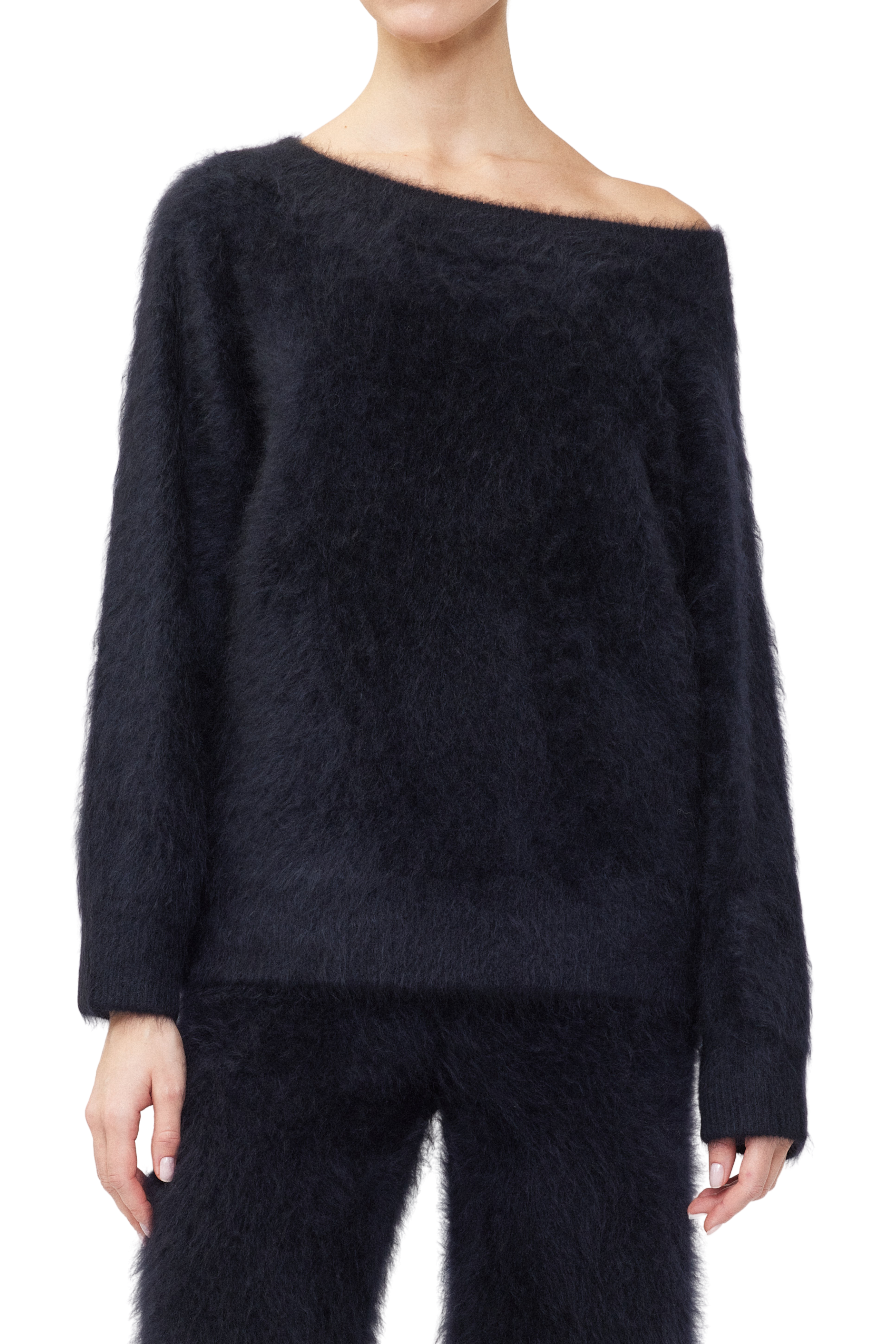 LISA YANG Kamila Off Shoulder Sweater