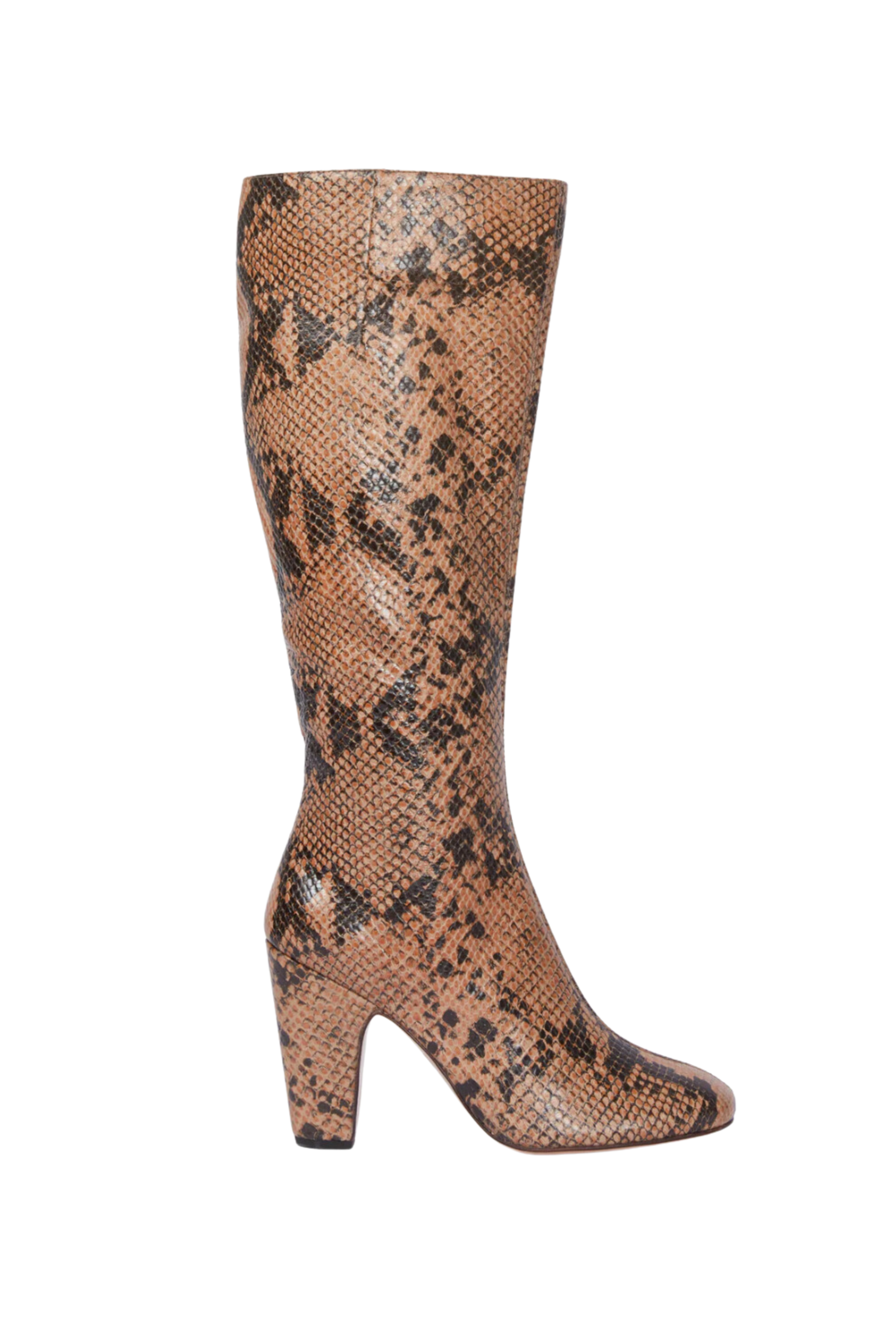 RACHEL COMEY High Sugar Snakeskin Knee High Boots