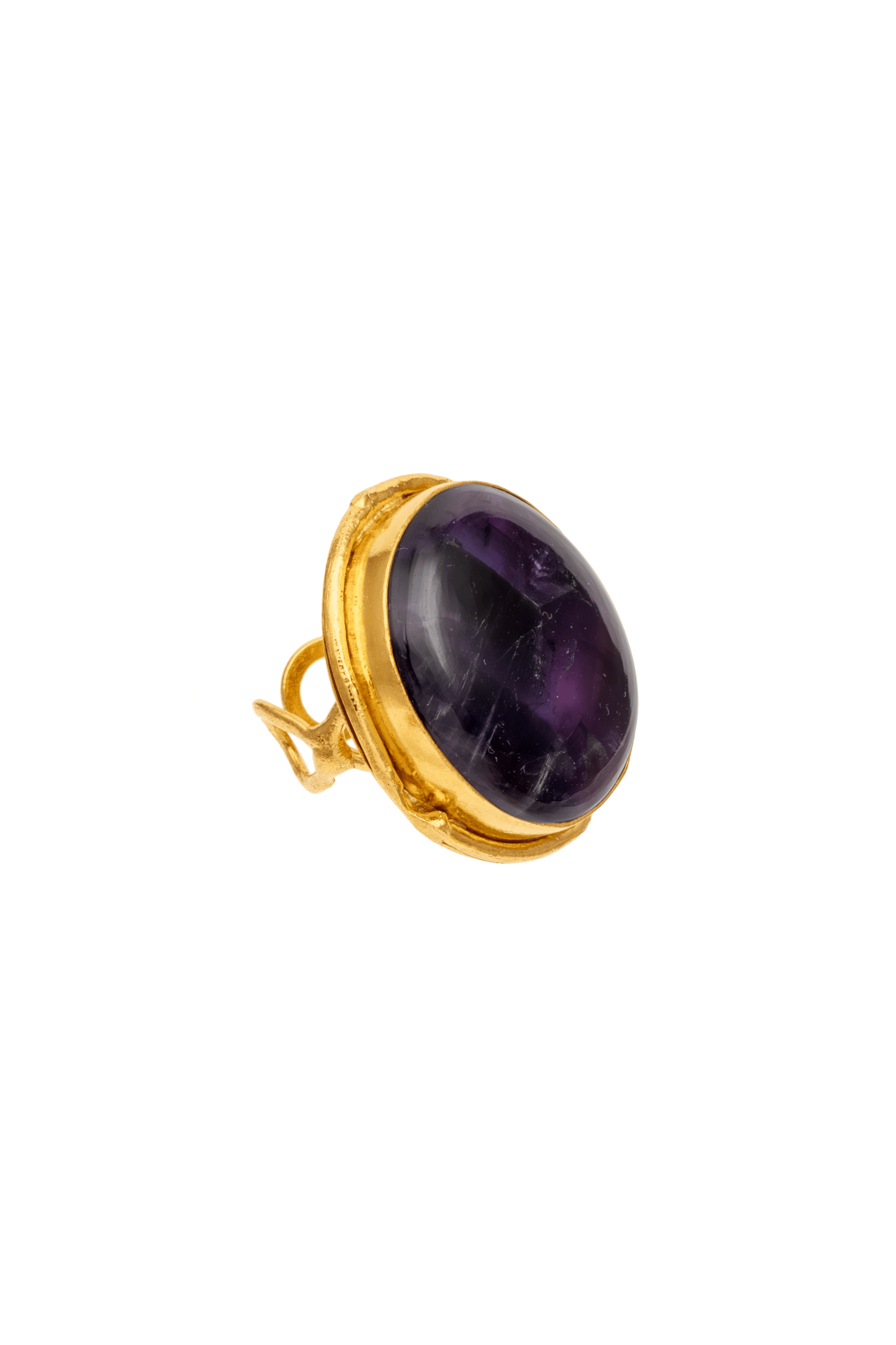 Macaron Amethyst Ring