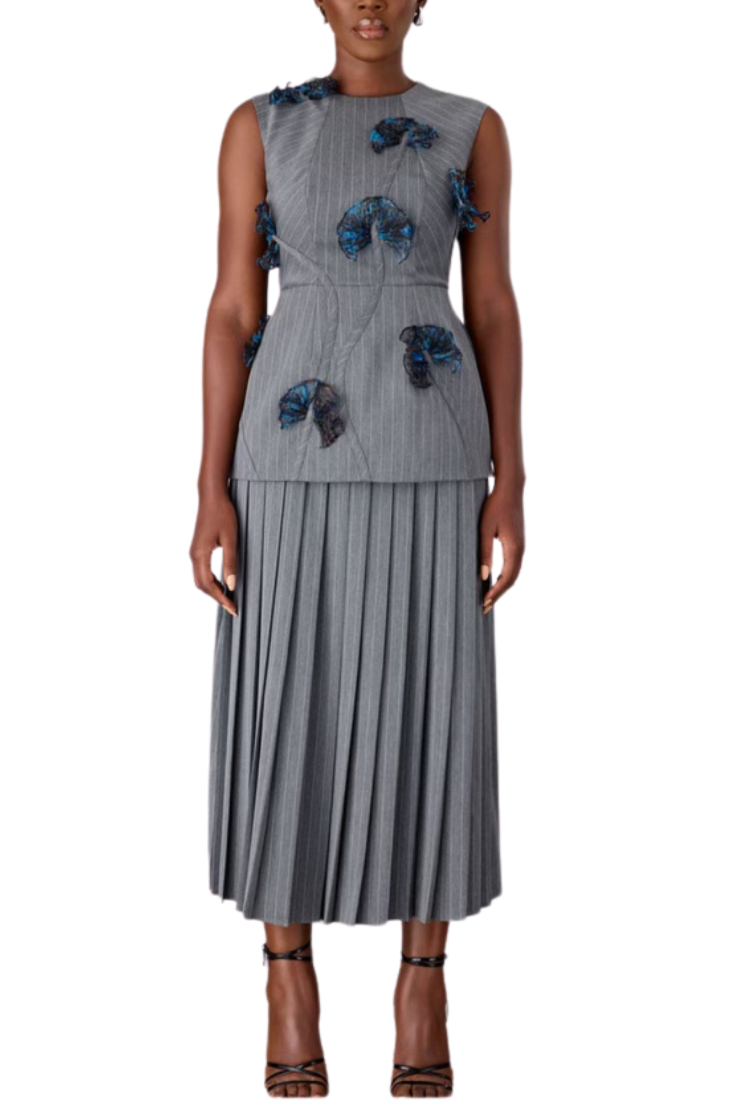 Imani Pinstripe Dress