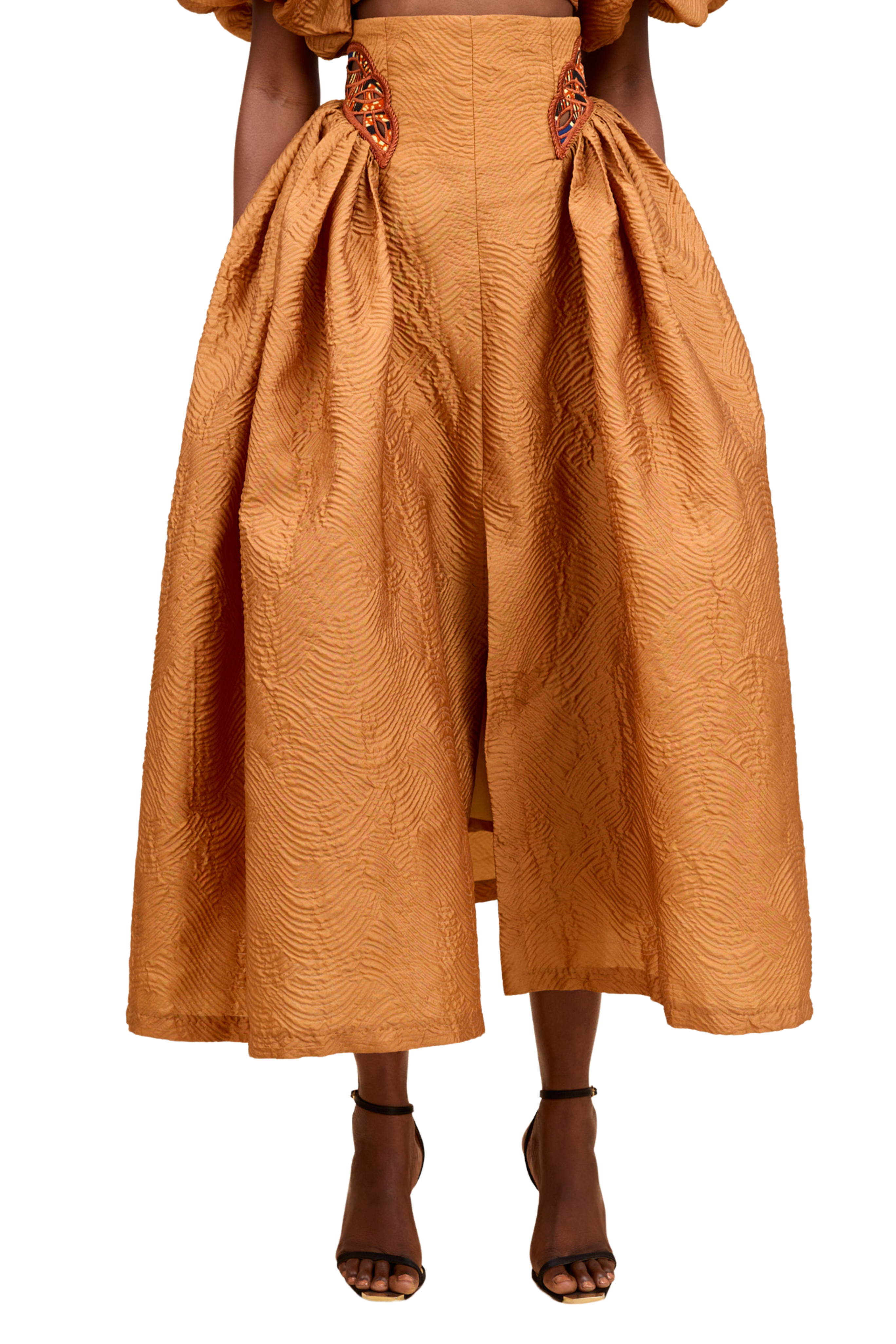 CHRISTIE BROWN x McMullen Ruby Rust Skirt