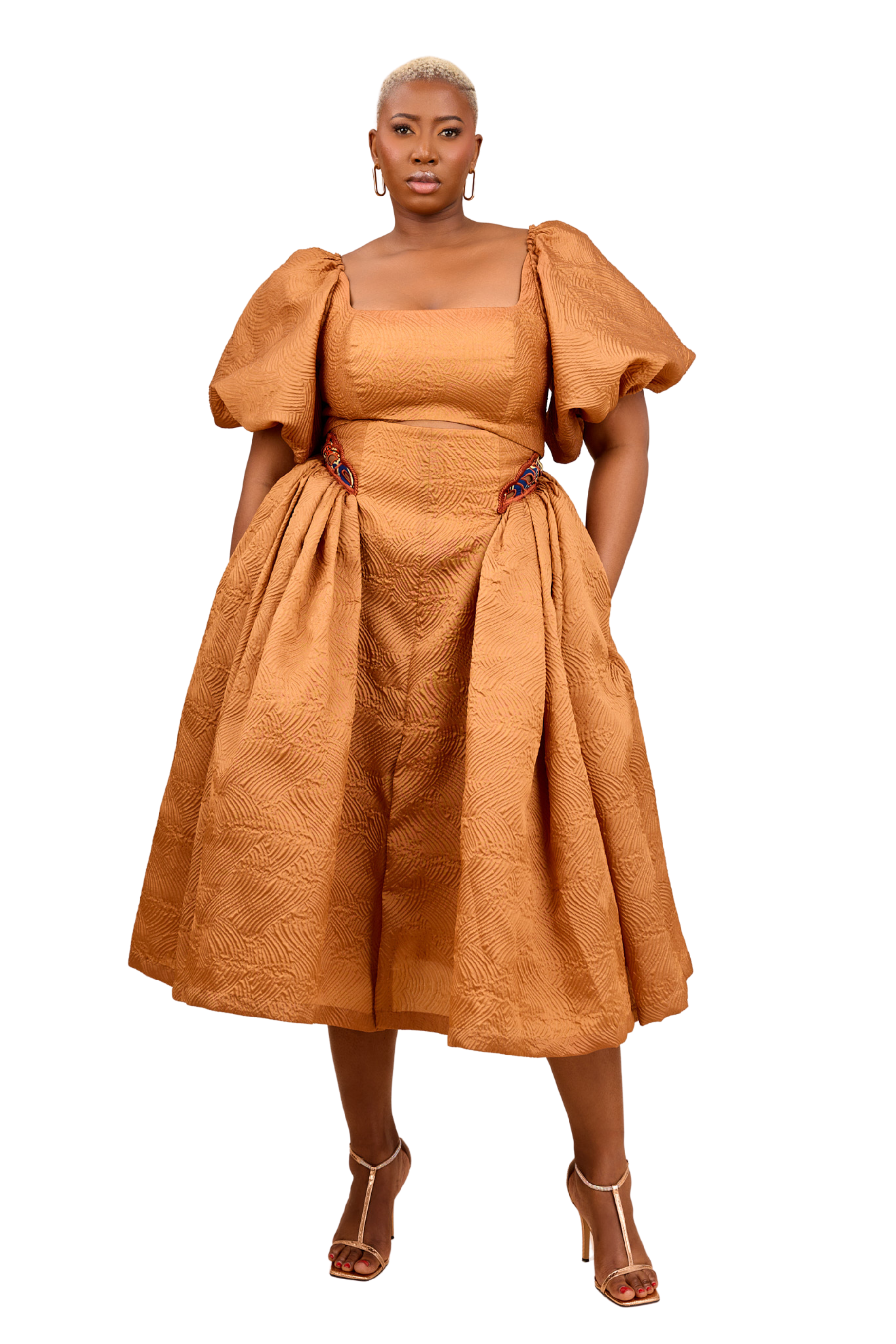 CHRISTIE BROWN x McMullen Ruby Rust Skirt