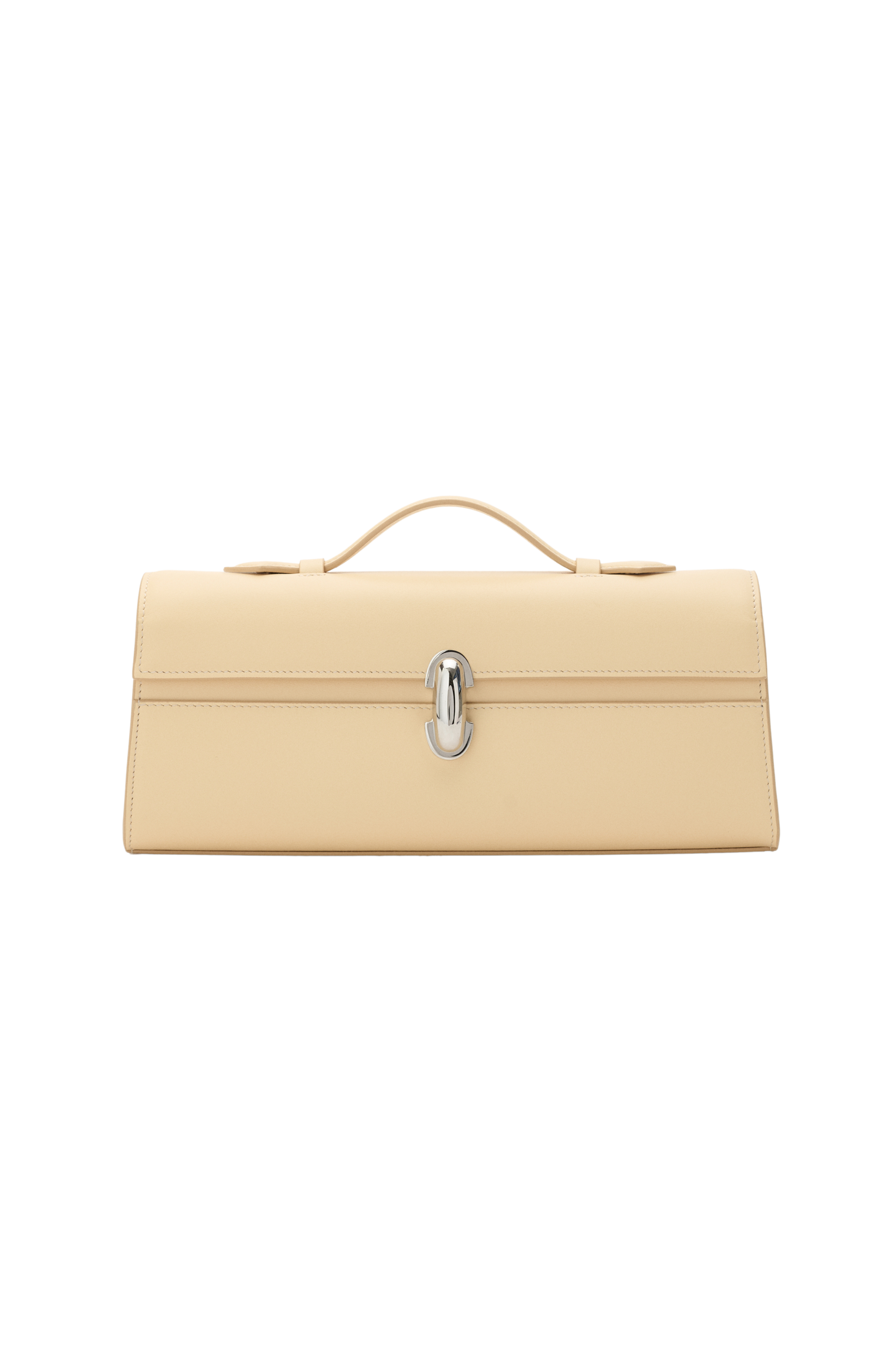 Slim Symmetry Pochette In Smooth Calf Leather