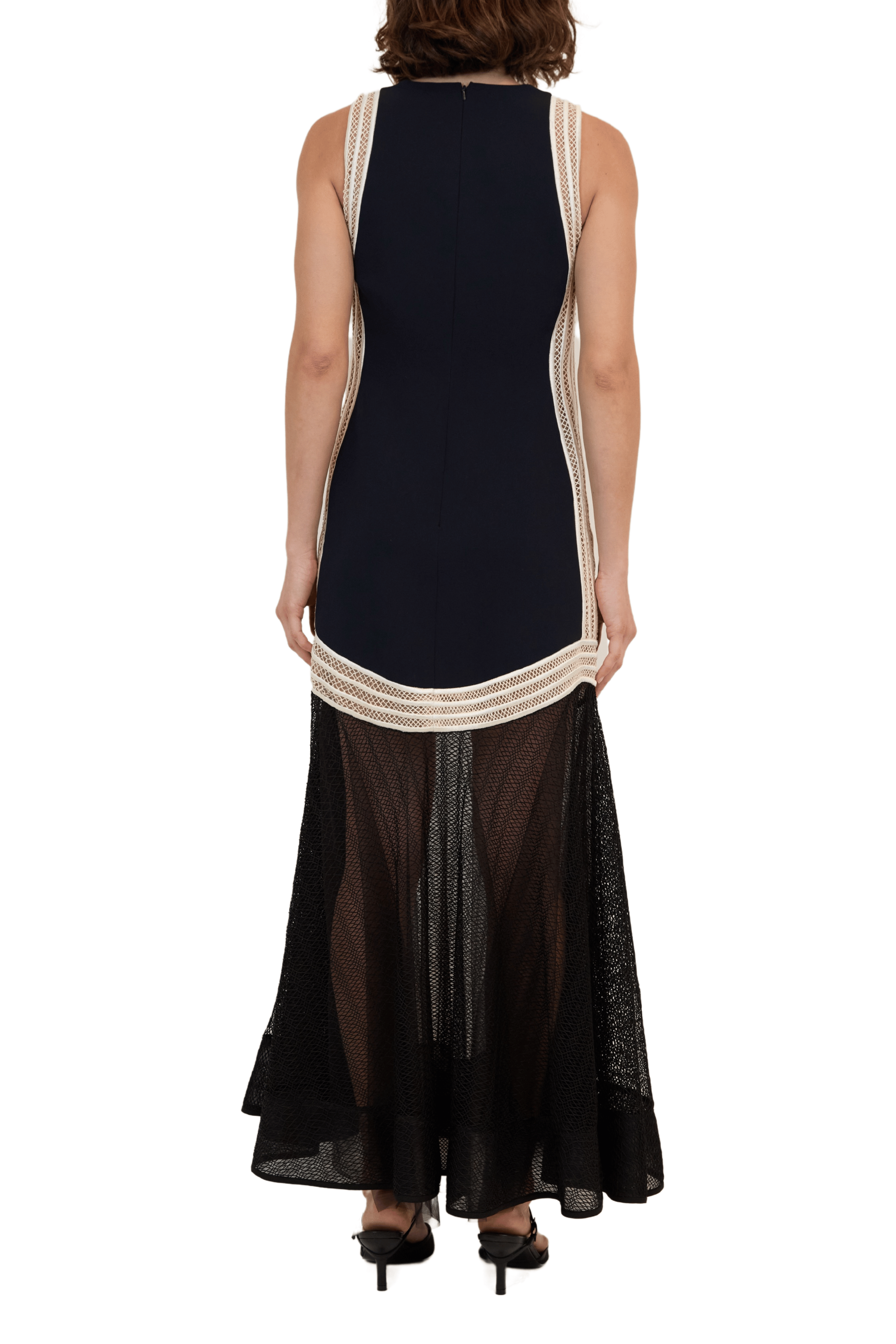 Zakaria Embroidered Lace Dress