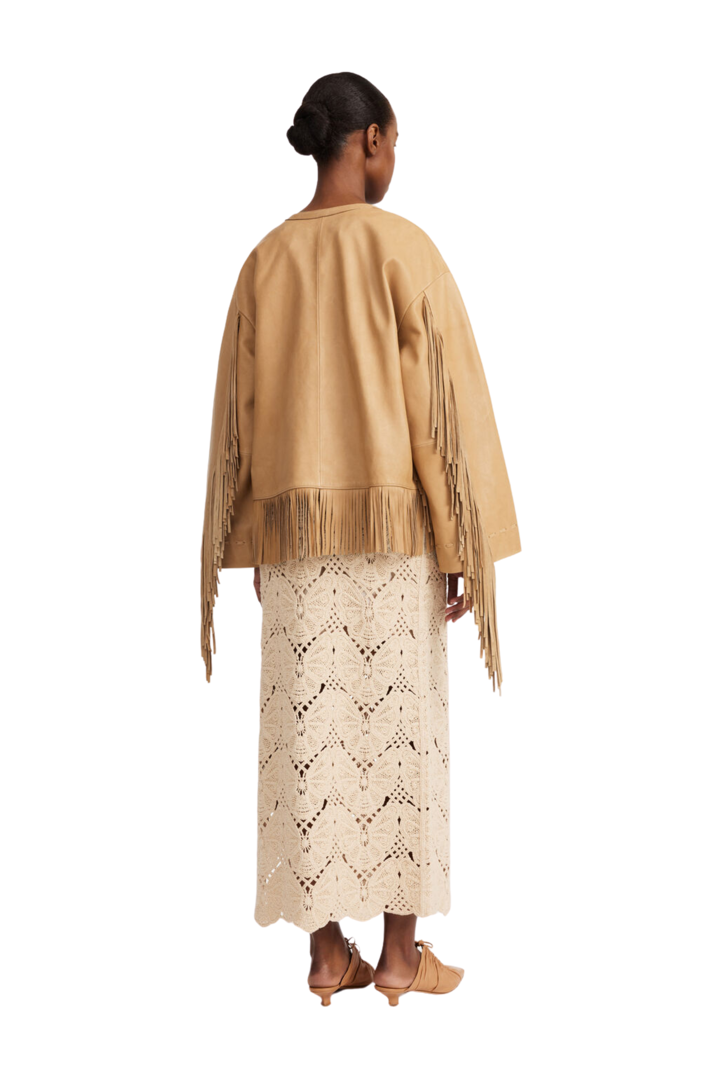 BY MALENE BIRGER Cantala Crochet Skirt