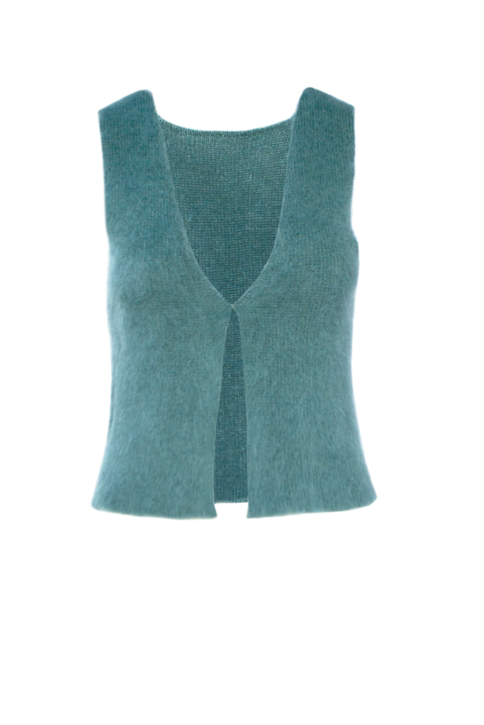 AISLING CAMPS Brushed Mohair Vest